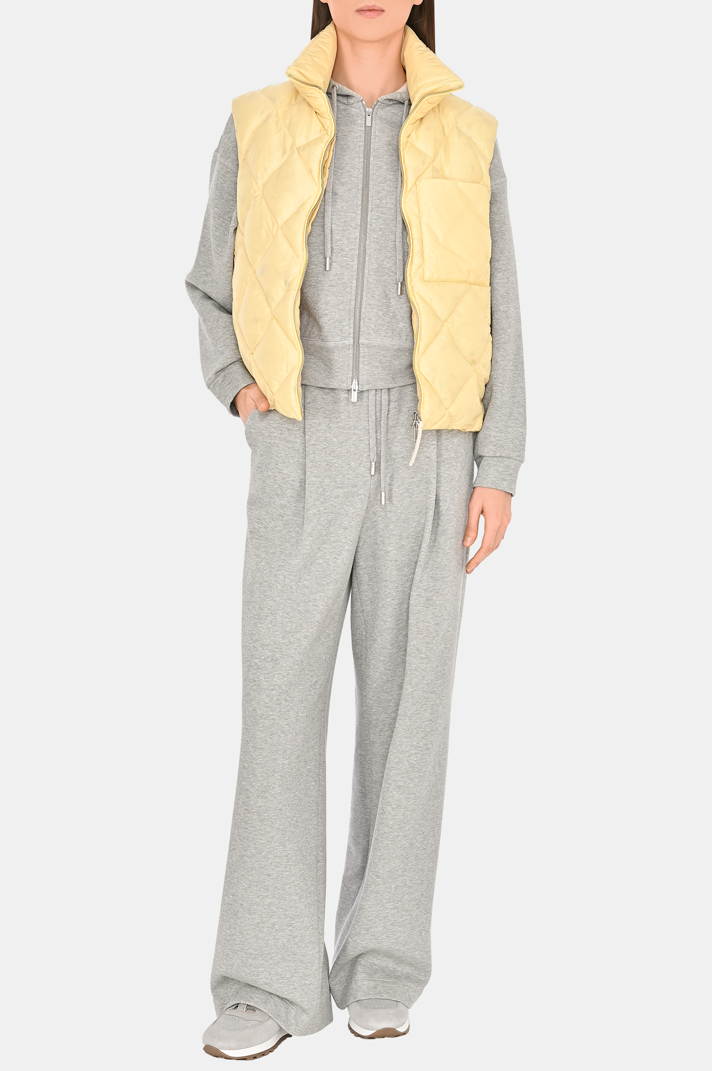Жилет JIL SANDER J40AF0165 J70007, цвет: Желтый, Женский