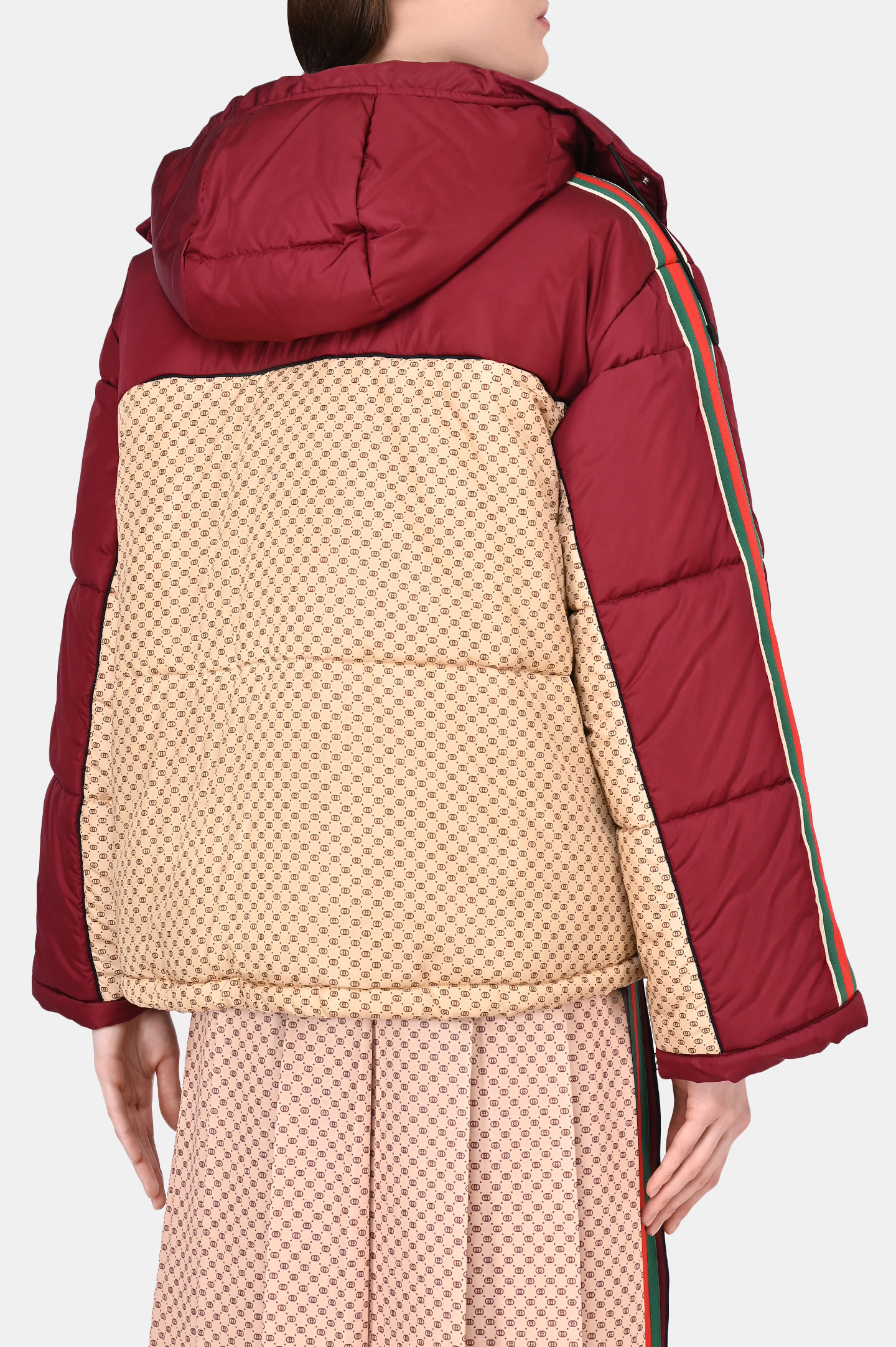 Куртка GUCCI 663279 ZAHB8, цвет: Бордовый, Женский