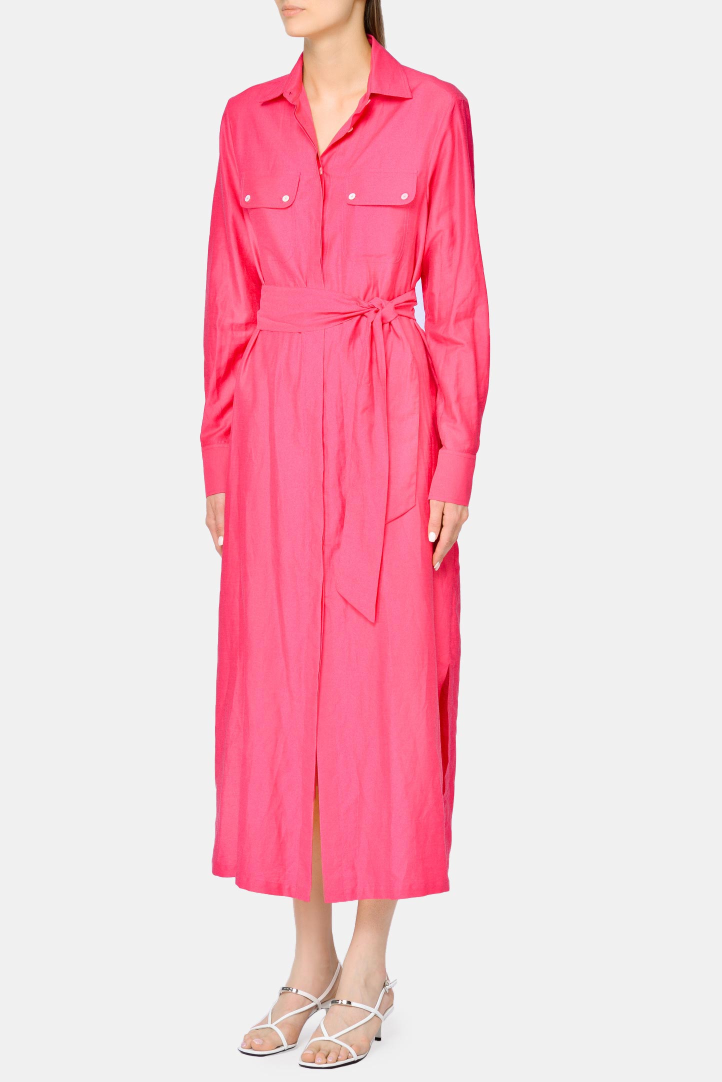Платье KITON D51381H077240, цвет: Розовый, Женский