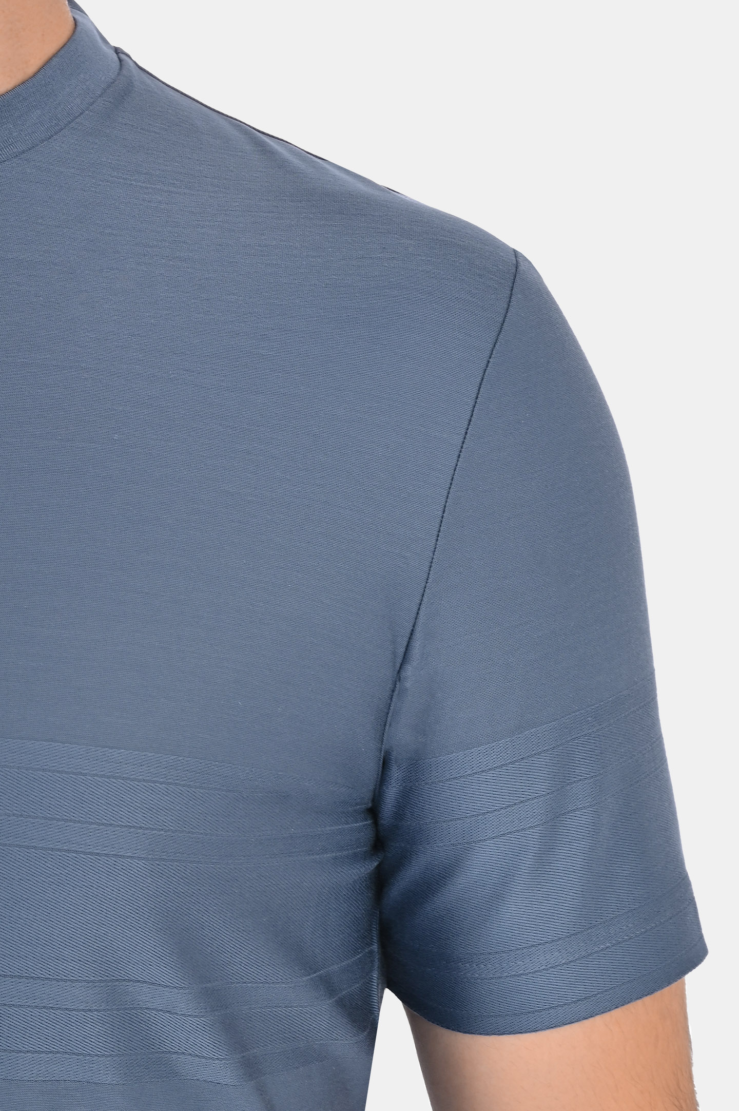 Футболка CANALI MJ02242 T0806, цвет: Голубой, Мужской