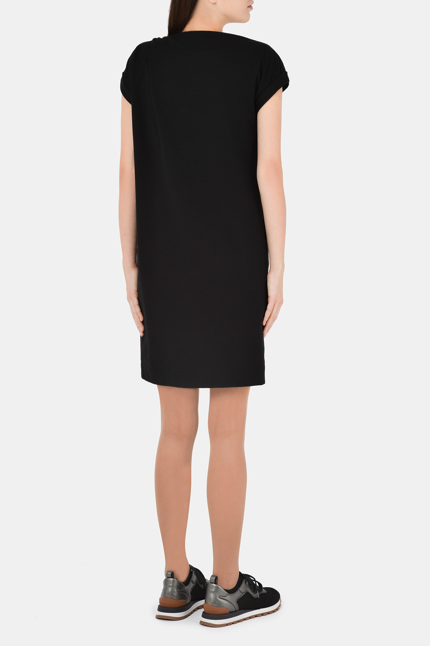 Платье BRUNELLO  CUCINELLI MH827ABQ41, цвет: Черный, Женский