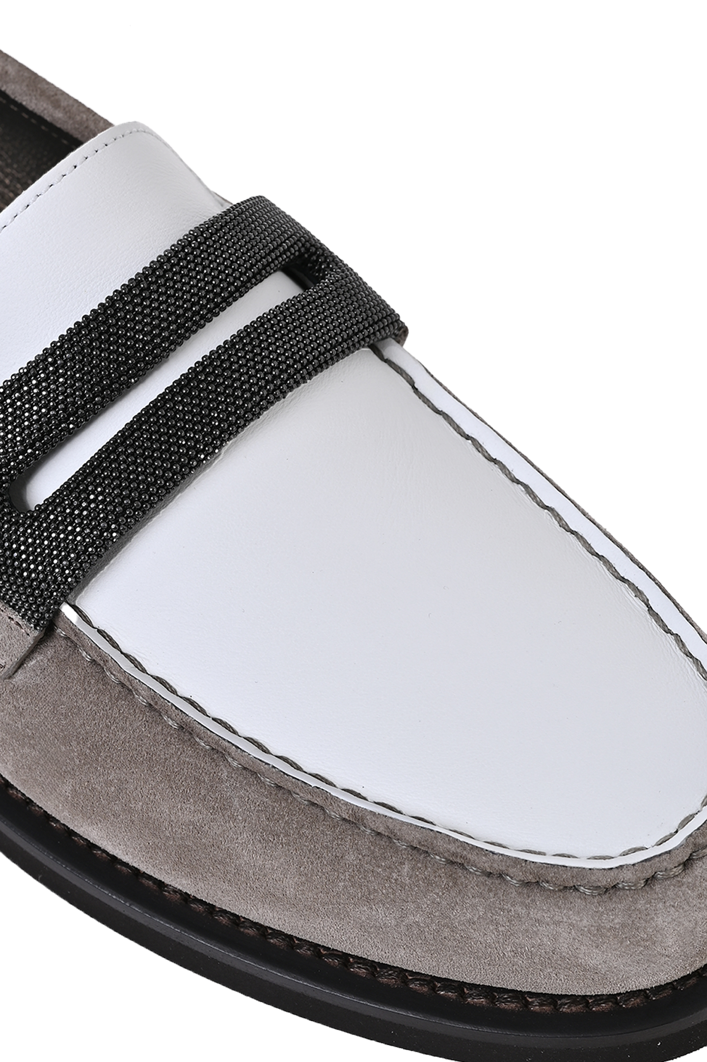 Лоферы (Туфли) BRUNELLO  CUCINELLI MZSFG2870, цвет: Разноцветный, Женский