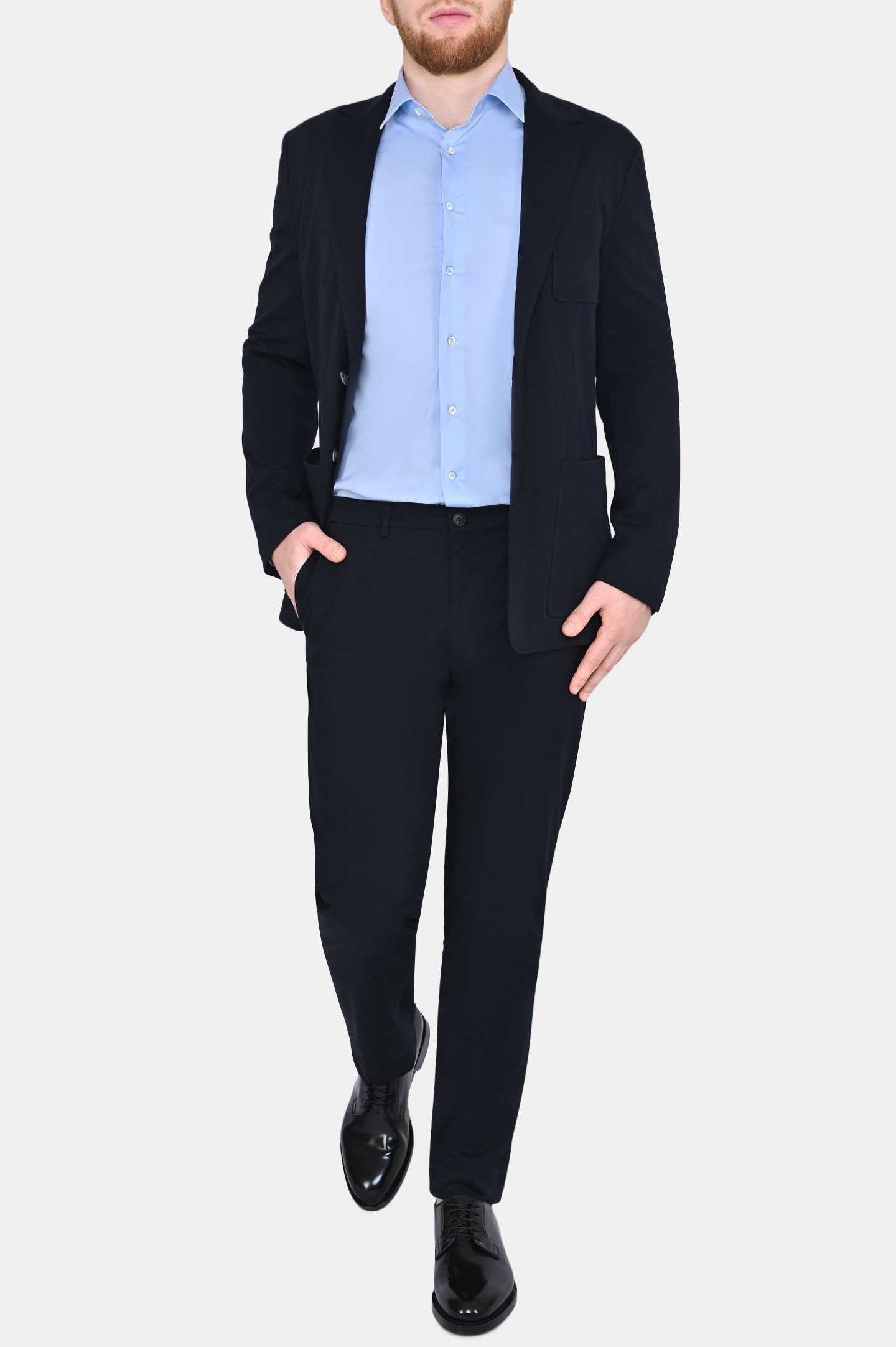 Пиджак CANALI JJ01997 J0147L/-R, цвет: Синий, Мужской