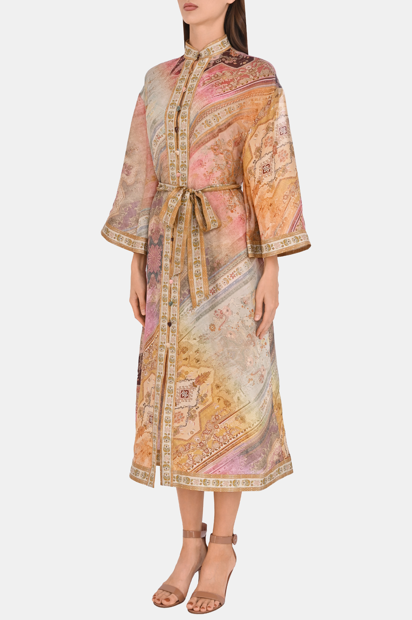Платье ZIMMERMANN 2197DRS253 OMBMUL, цвет: Разноцветный, Женский
