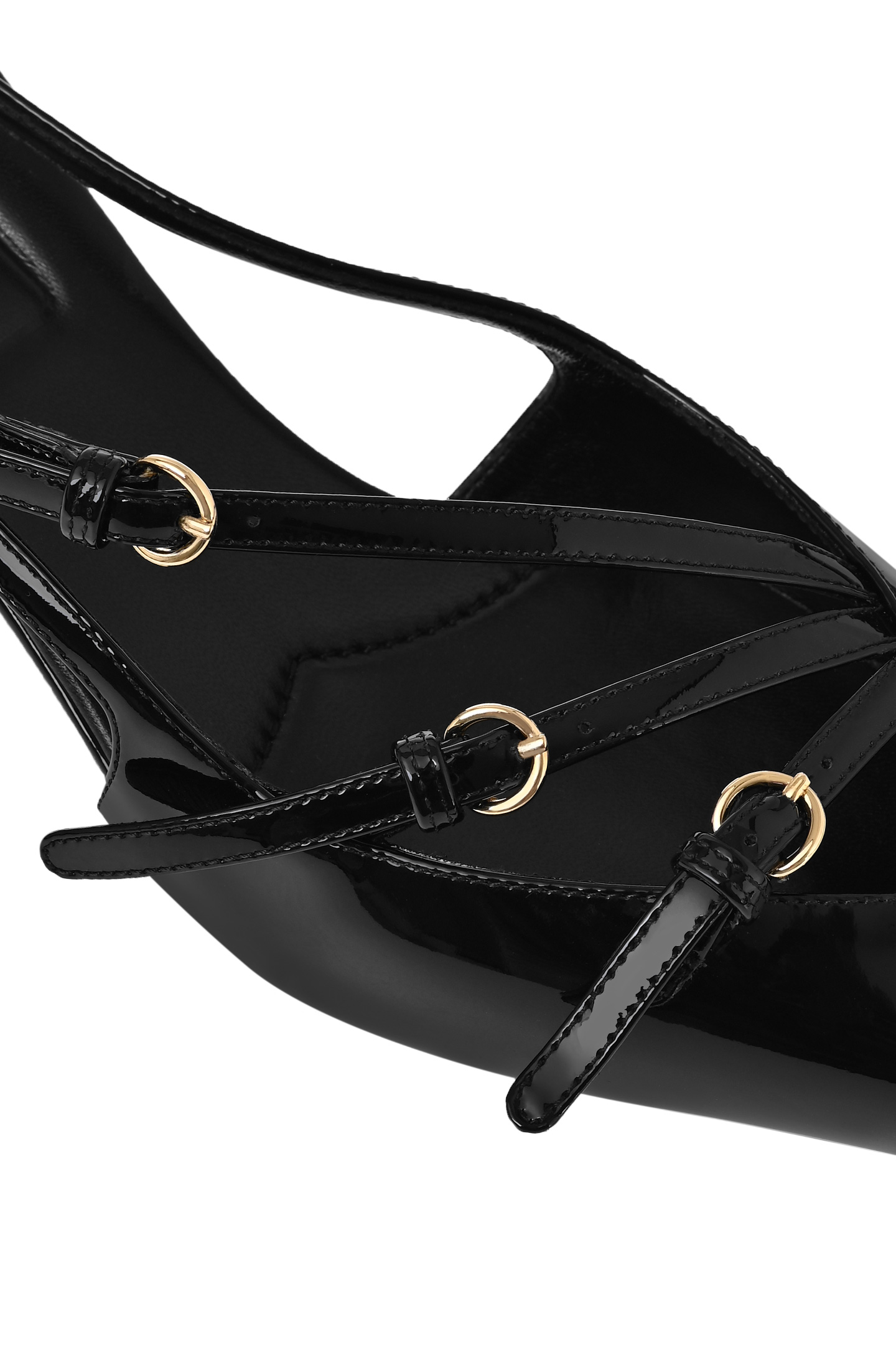 Босоножки MIU MIU 5I013EM055069/P, цвет: Черный, Женский