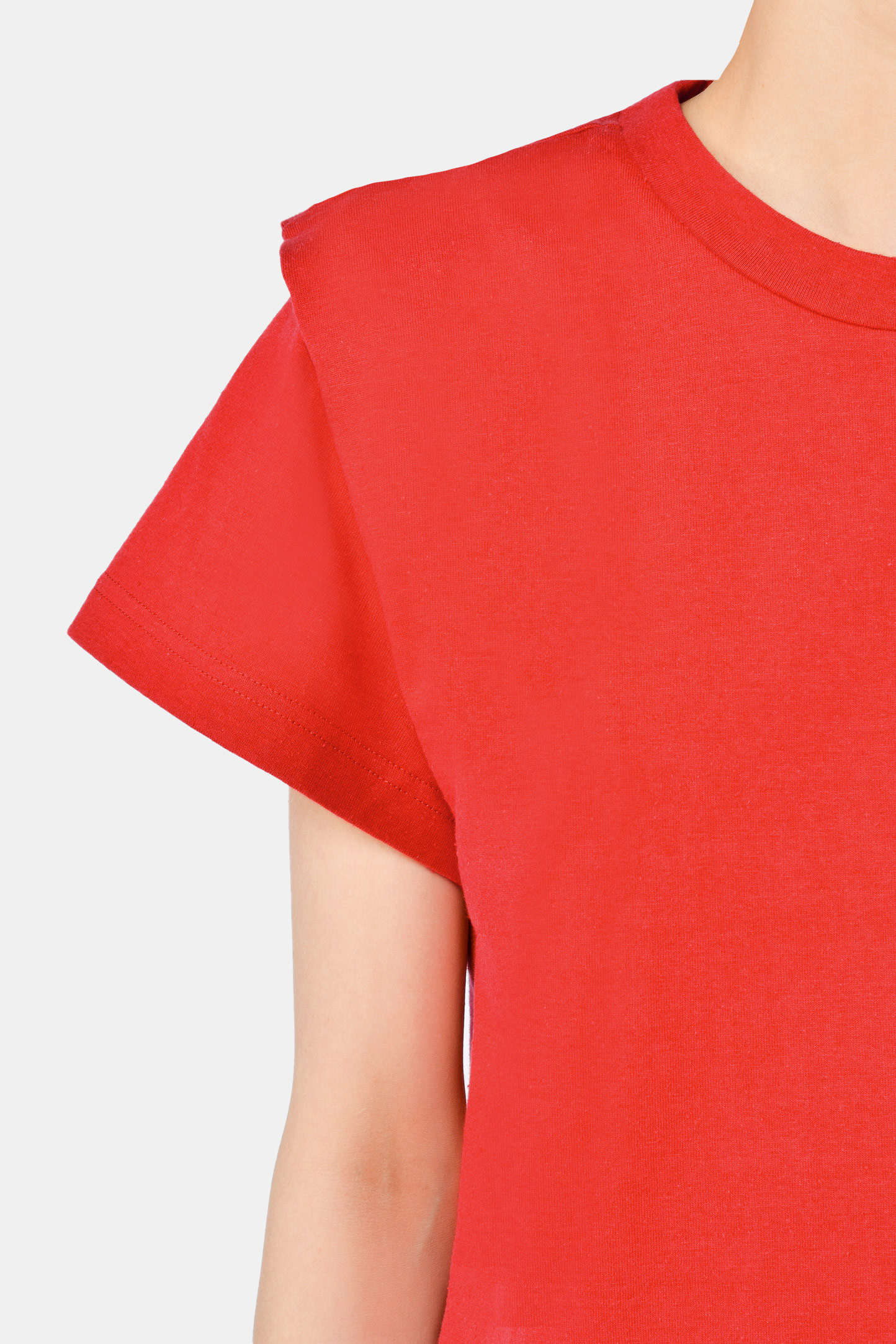 Футболка ISABEL MARANT TS0783-21P027I, цвет: Красный, Женский