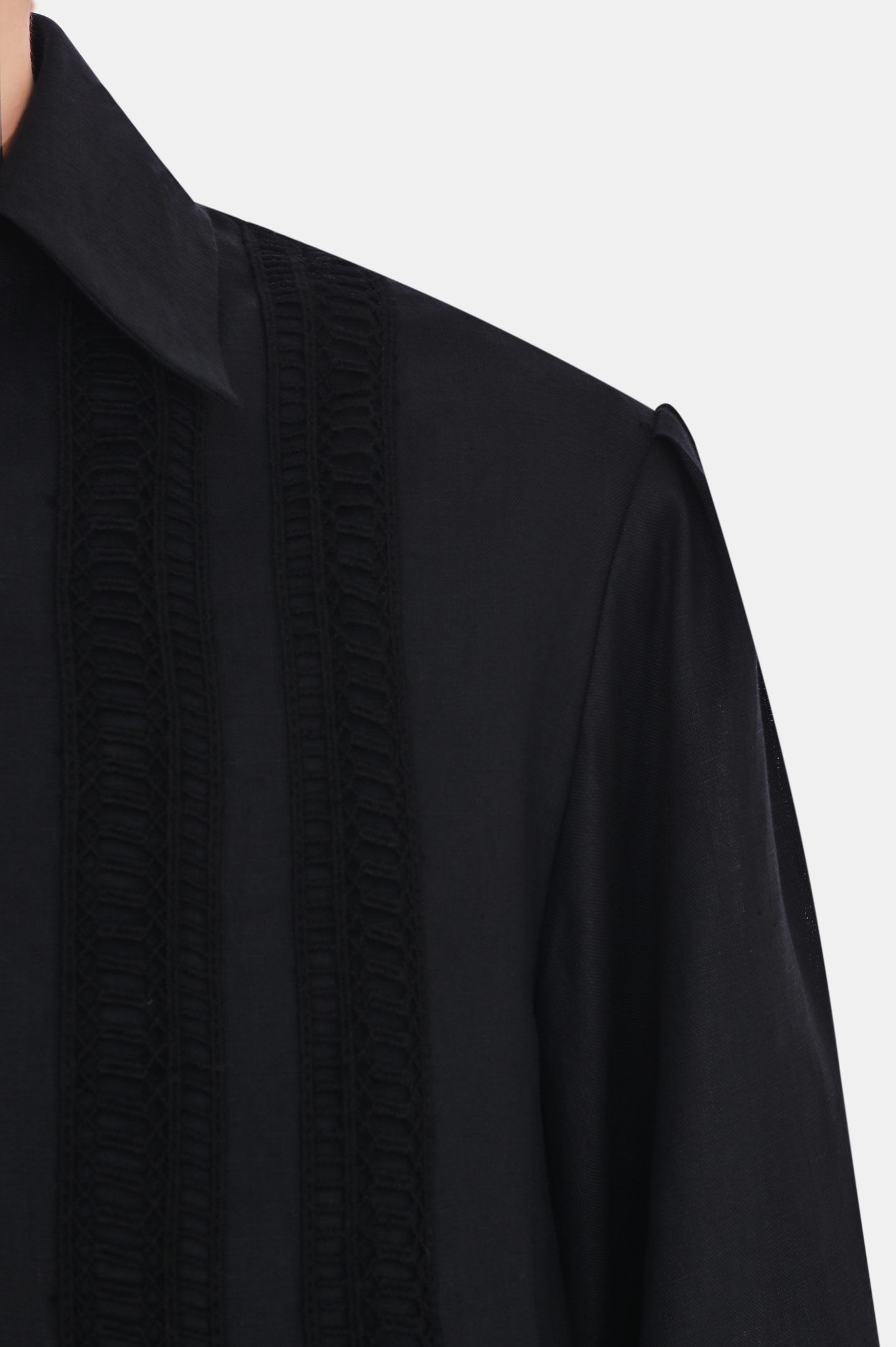 Блуза ERMANNO SCERVINO D424K601FQN, цвет: Черный, Женский