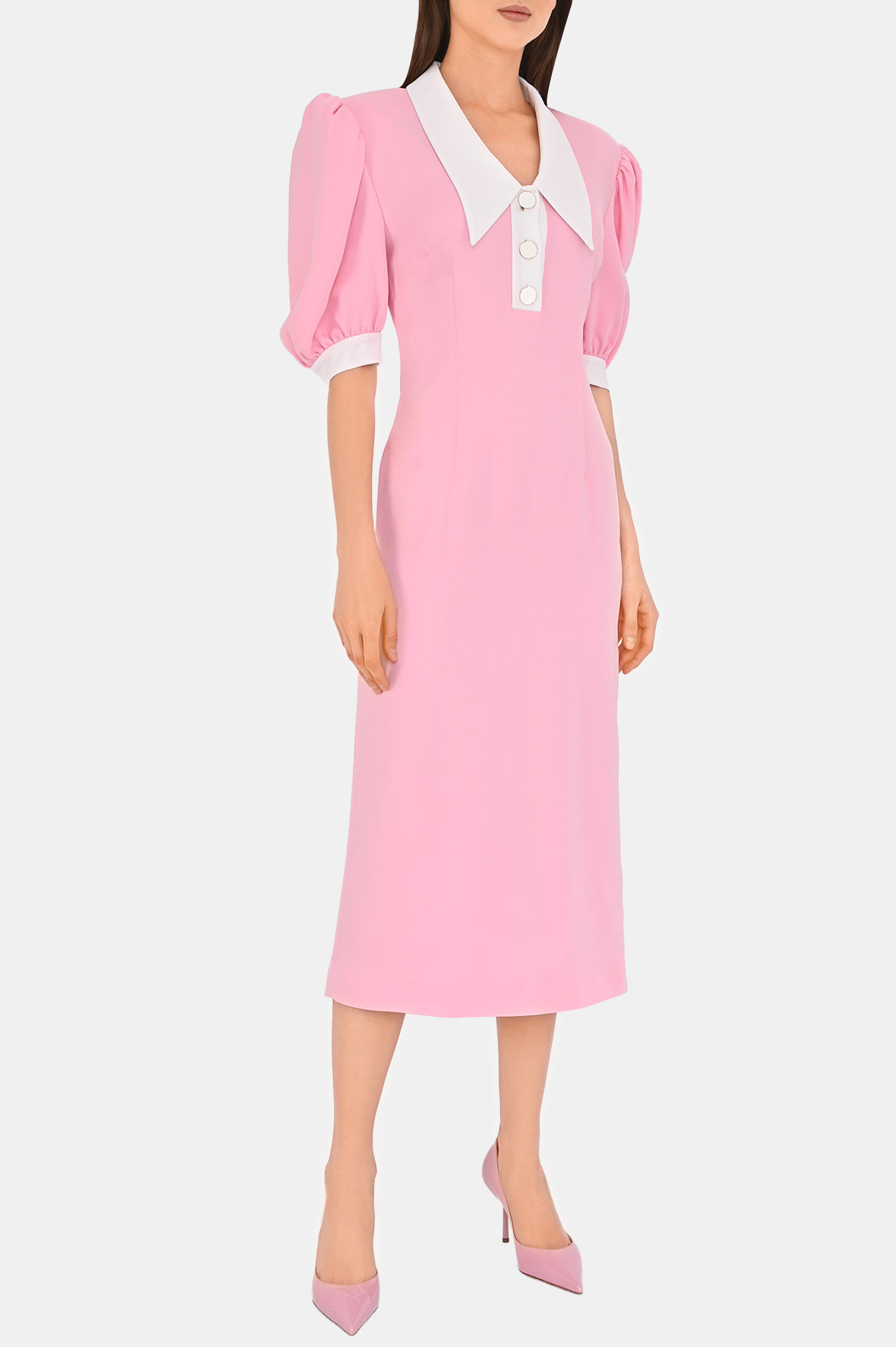 Платье ROWEN ROSE DRS_RR171, цвет: Розовый, Женский