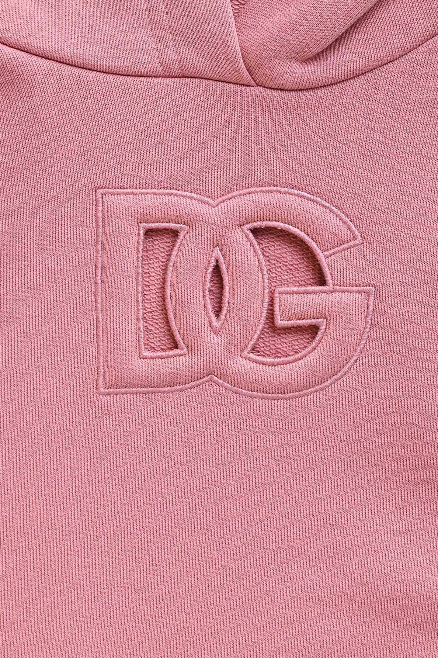 Худи (Толстовка) DOLCE & GABBANA F9S47Z GDCX0, цвет: Розовый, Женский