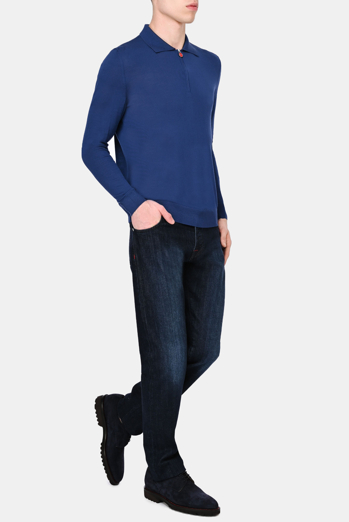 Джинсы KITON UPNJSJ032, цвет: Темно-синий, Мужской