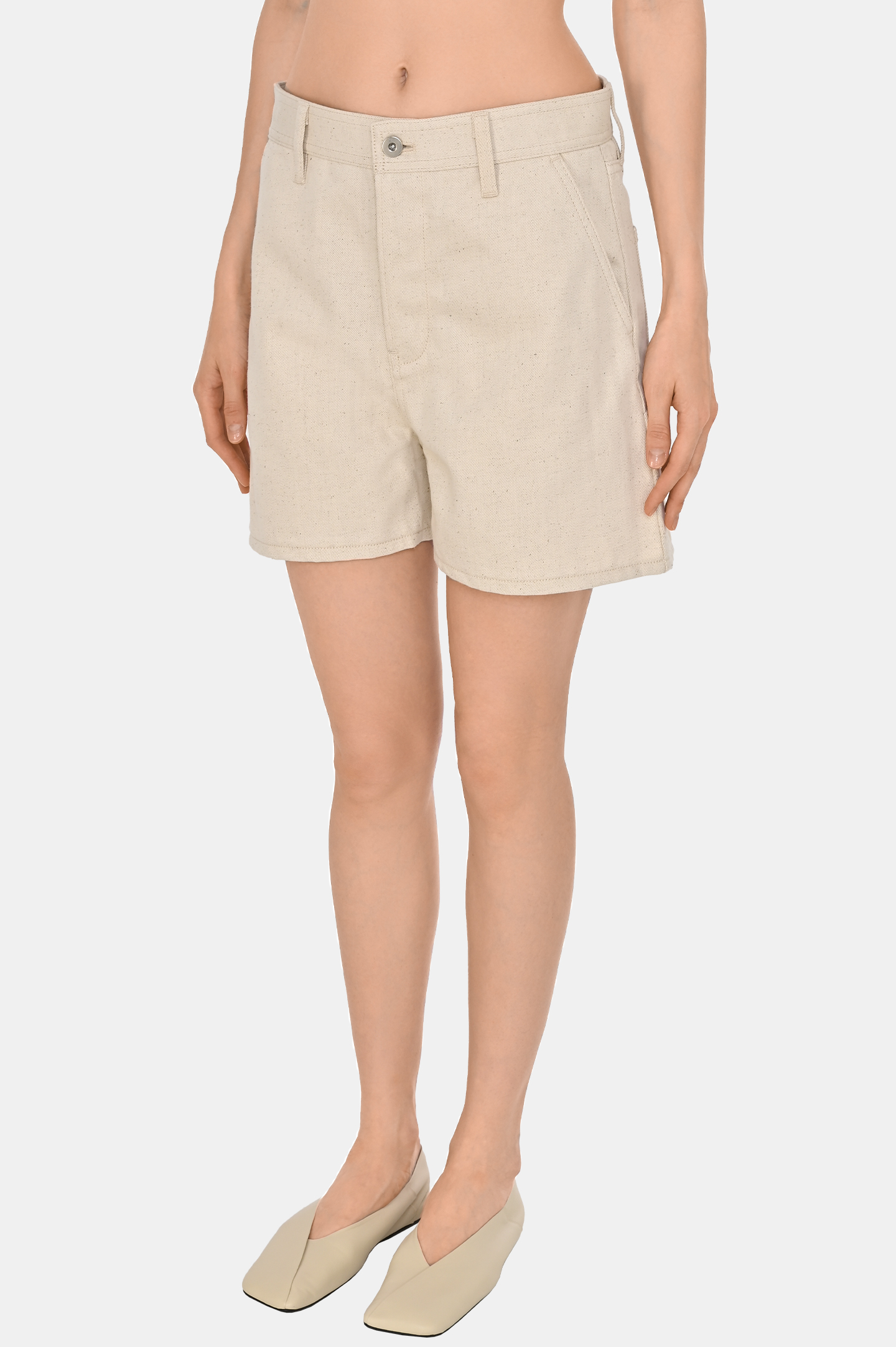 Шорты JIL SANDER J40KA0264, цвет: Молочный, Женский