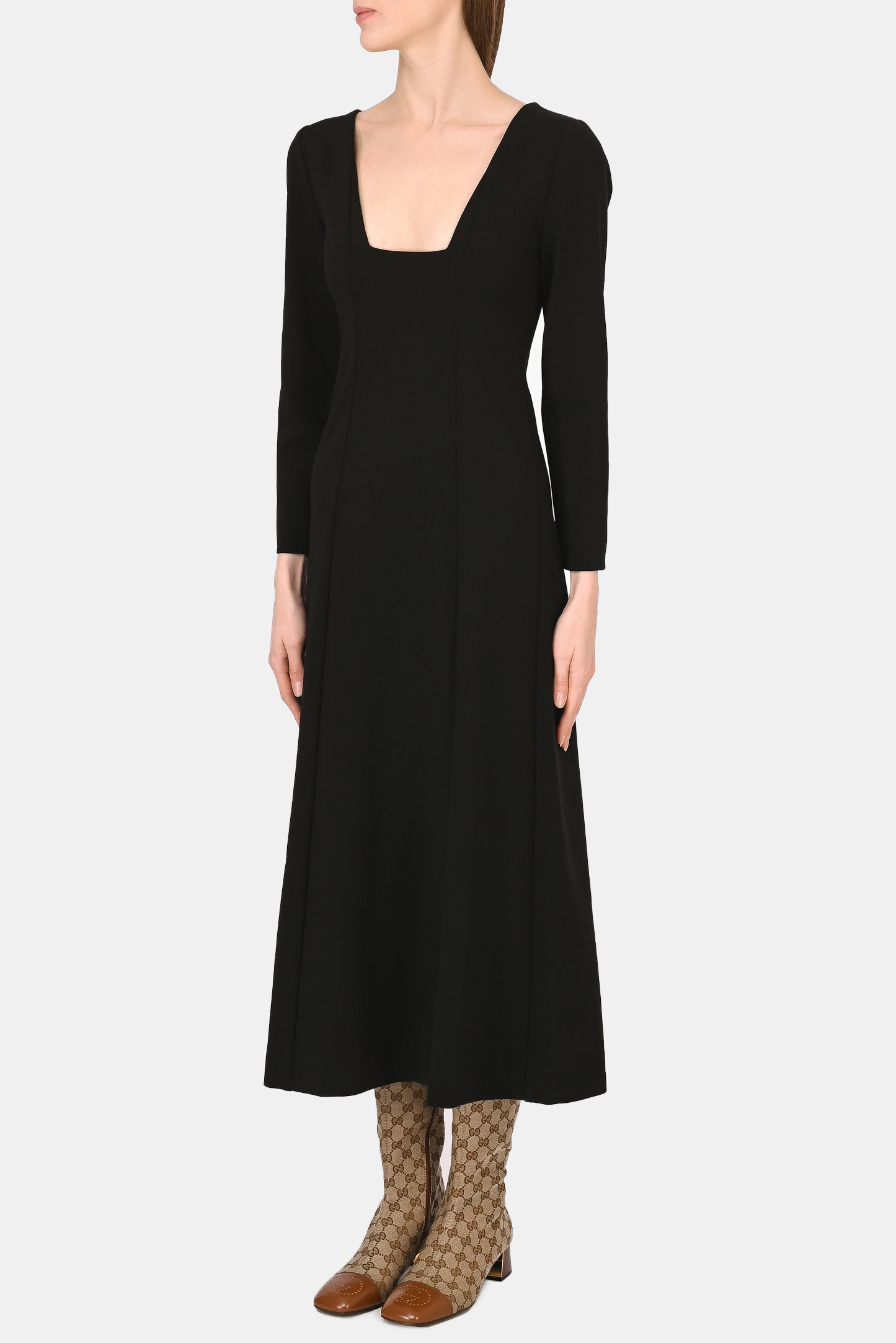 Платье GUCCI 666250 X7C07, цвет: Черный, Женский
