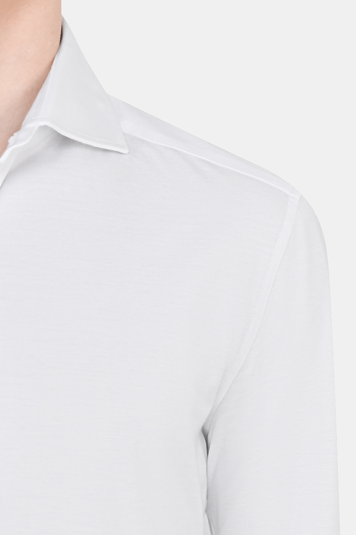 Рубашка BRUNELLO  CUCINELLI MTS406686, цвет: Белый, Мужской
