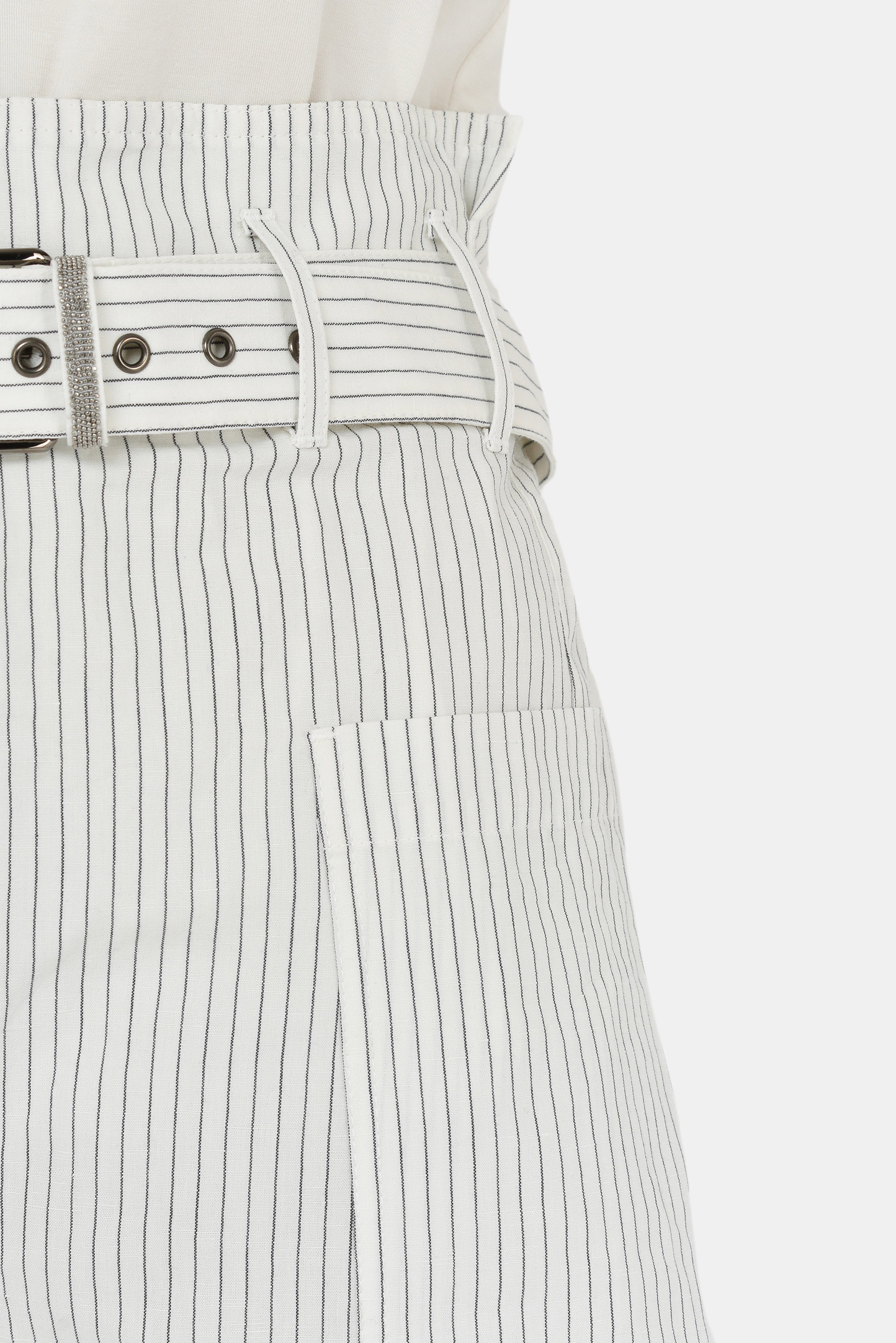 Шорты BRUNELLO  CUCINELLI MF787P7633, цвет: Белый, Женский