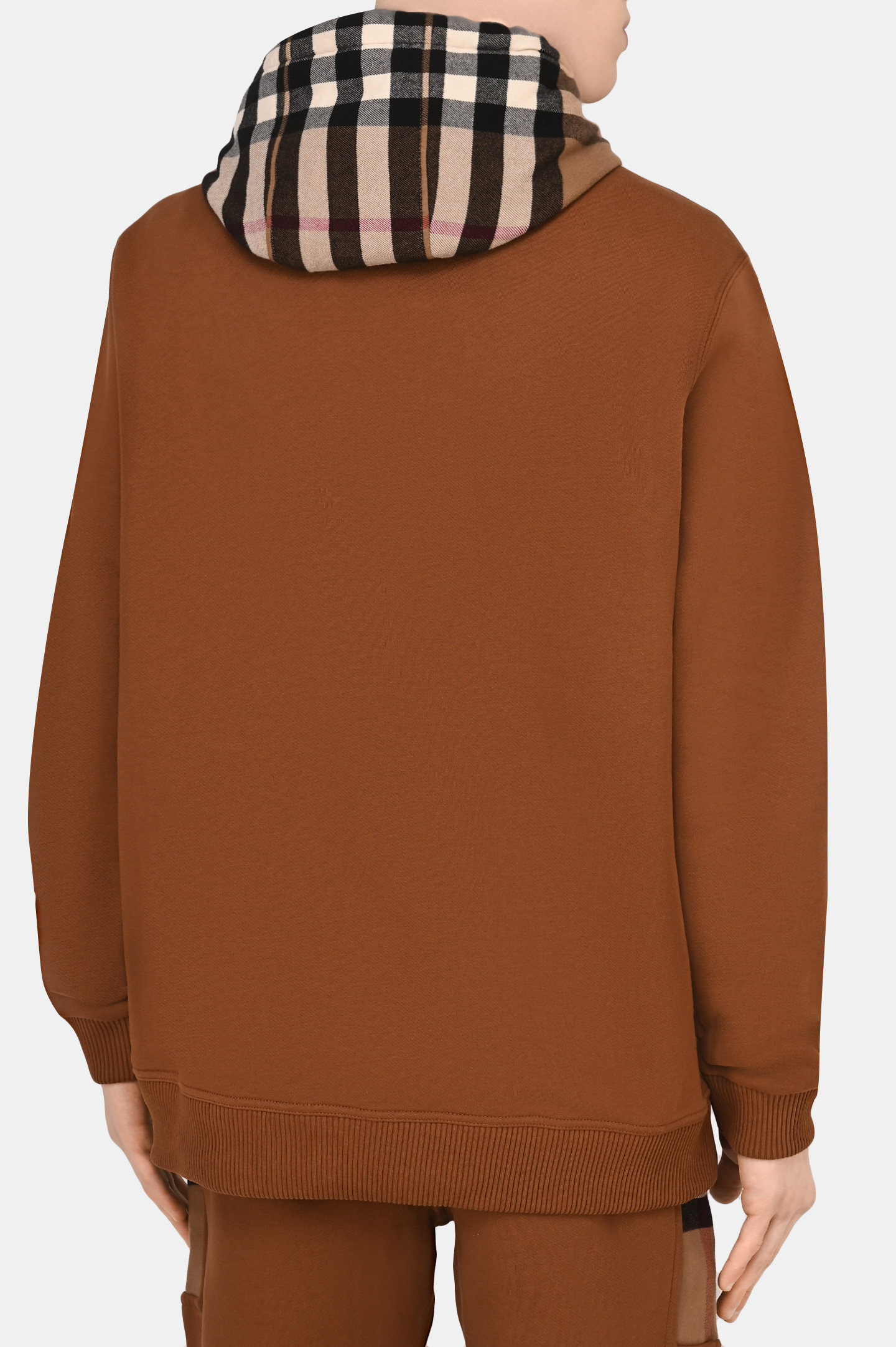 Худи BURBERRY 8047520, цвет: Коричневый, Мужской