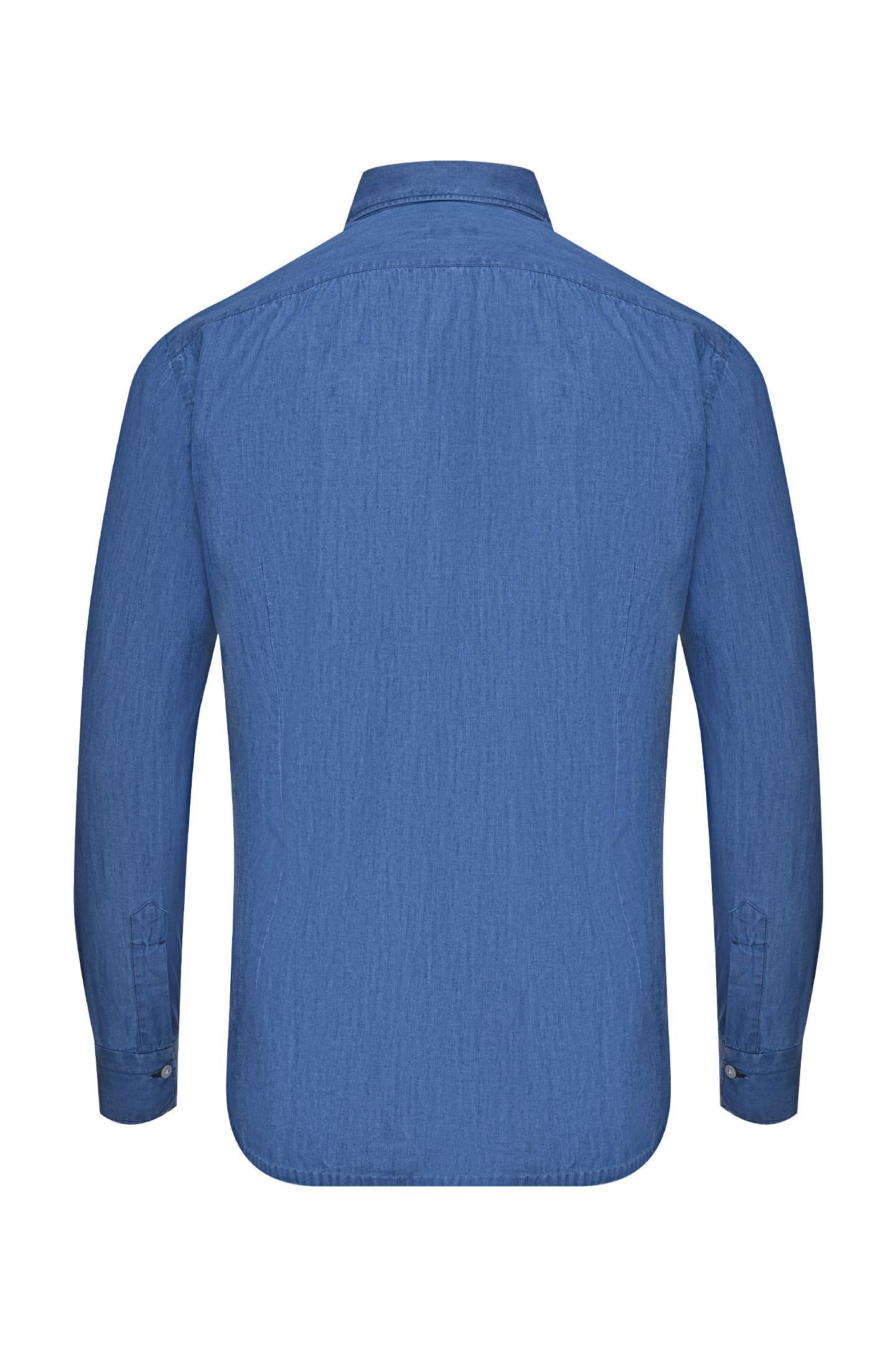 Рубашка KITON UMCNERH080180, цвет: Синий, Мужской