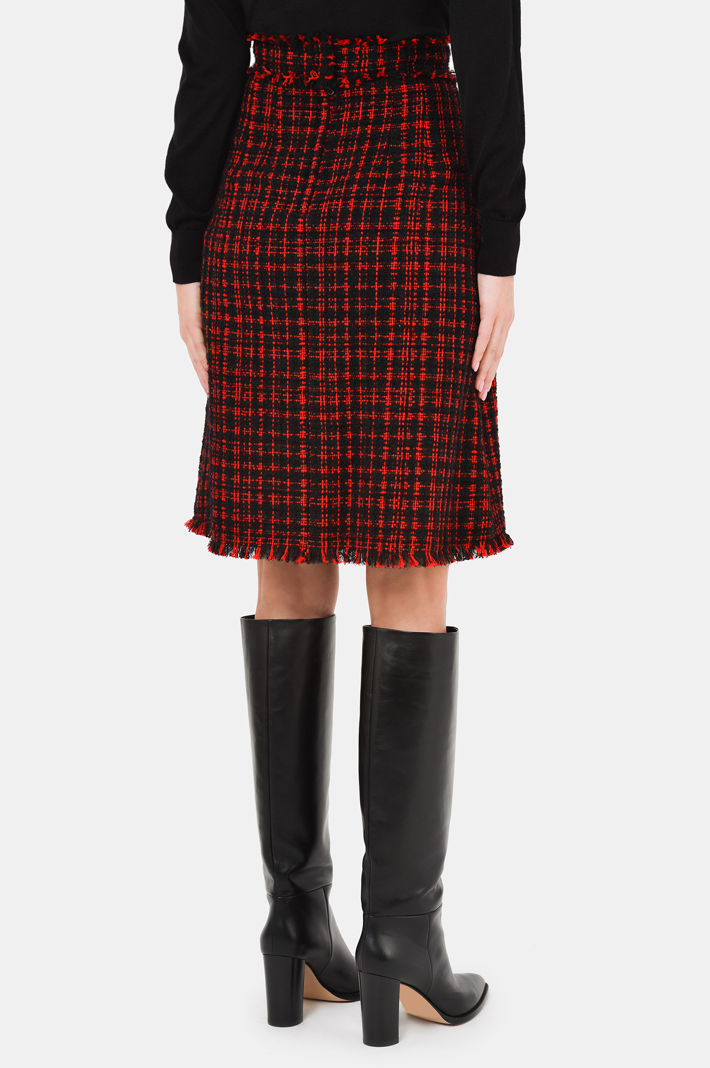 Юбка DOLCE & GABBANA F4BRZT FMMFQ, цвет: Черный, Женский