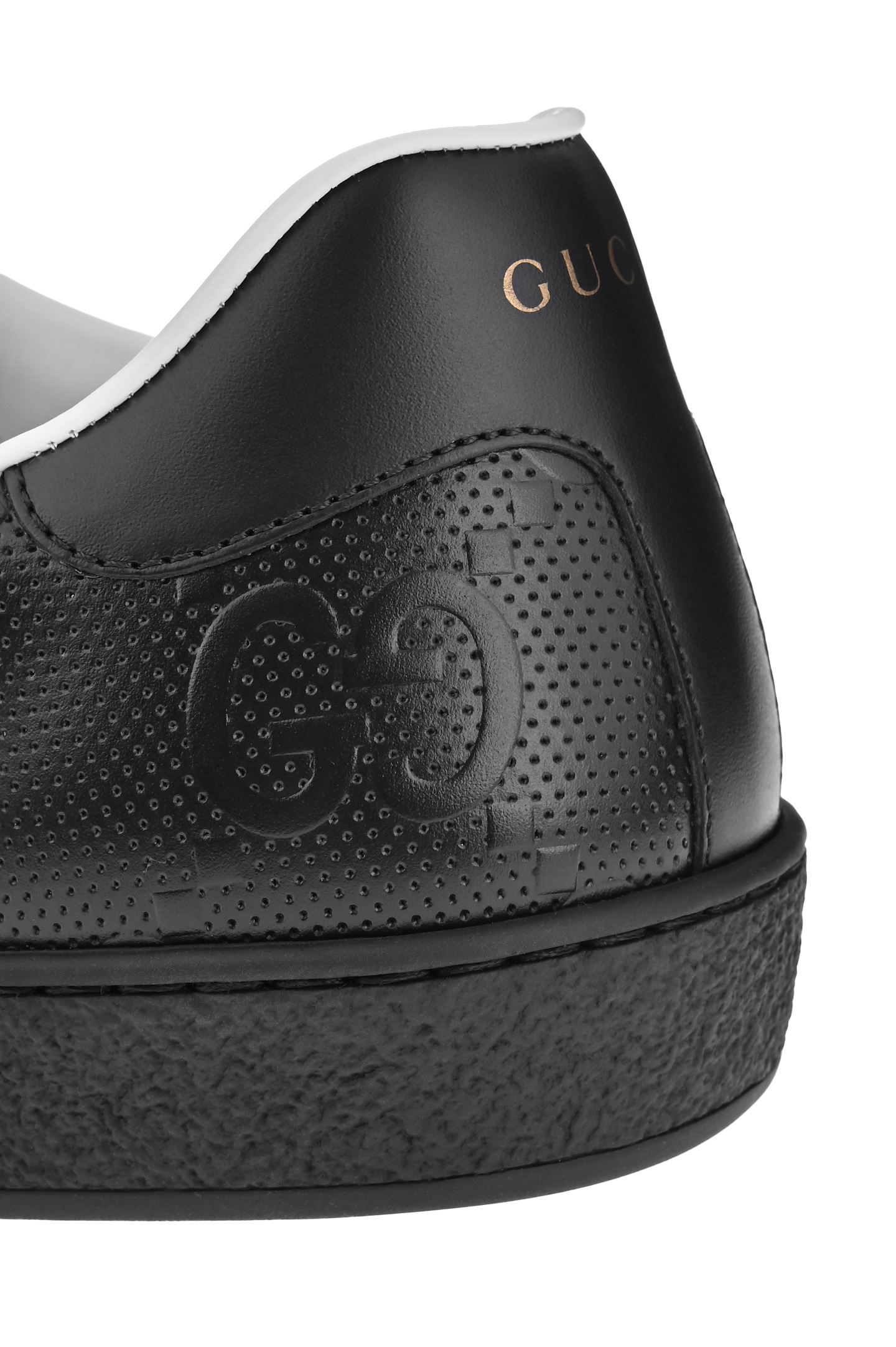 Кеды GUCCI 625787 1XK10, цвет: Черный, Мужской
