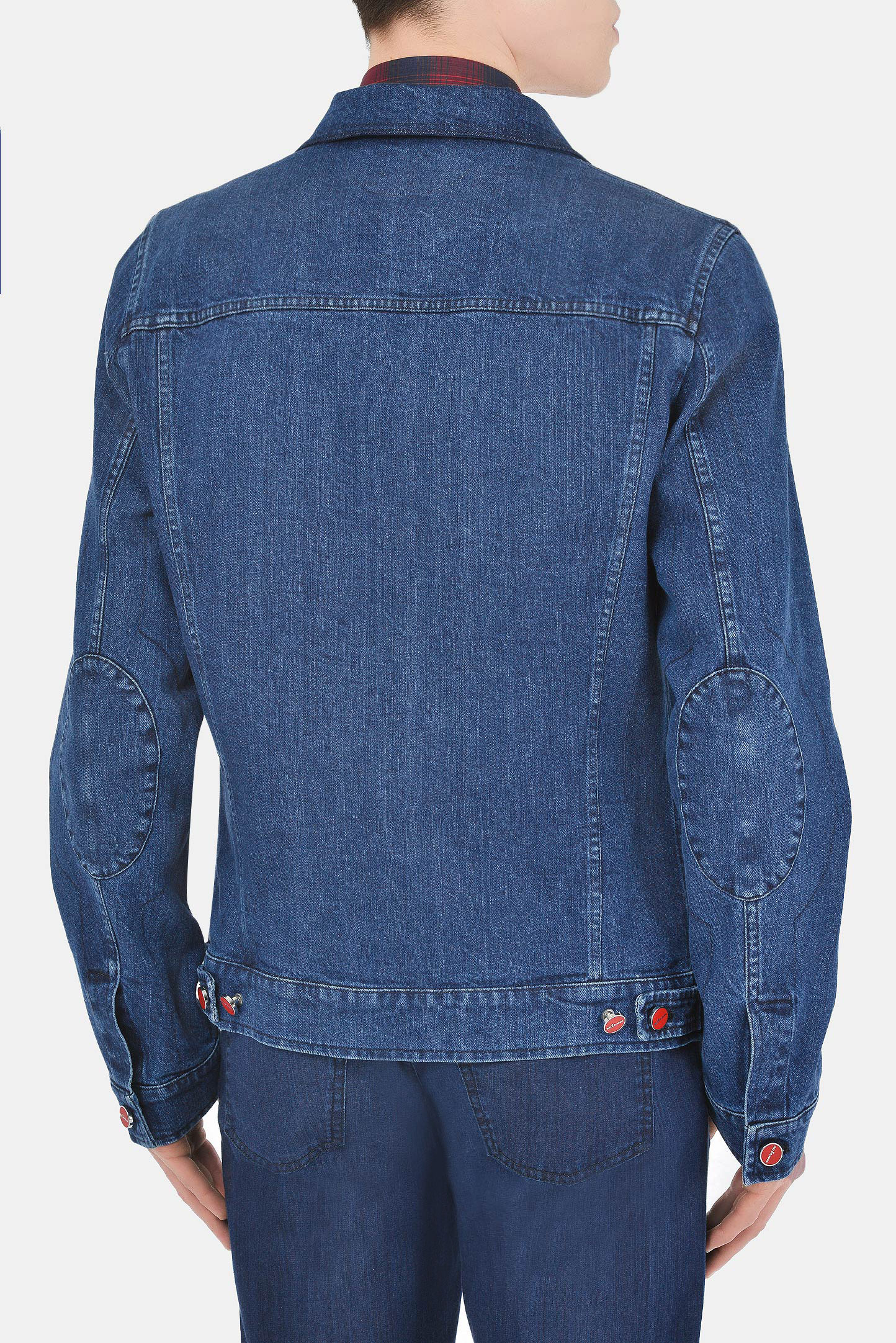 Куртка KITON UW0872V07T670, цвет: Синий, Мужской