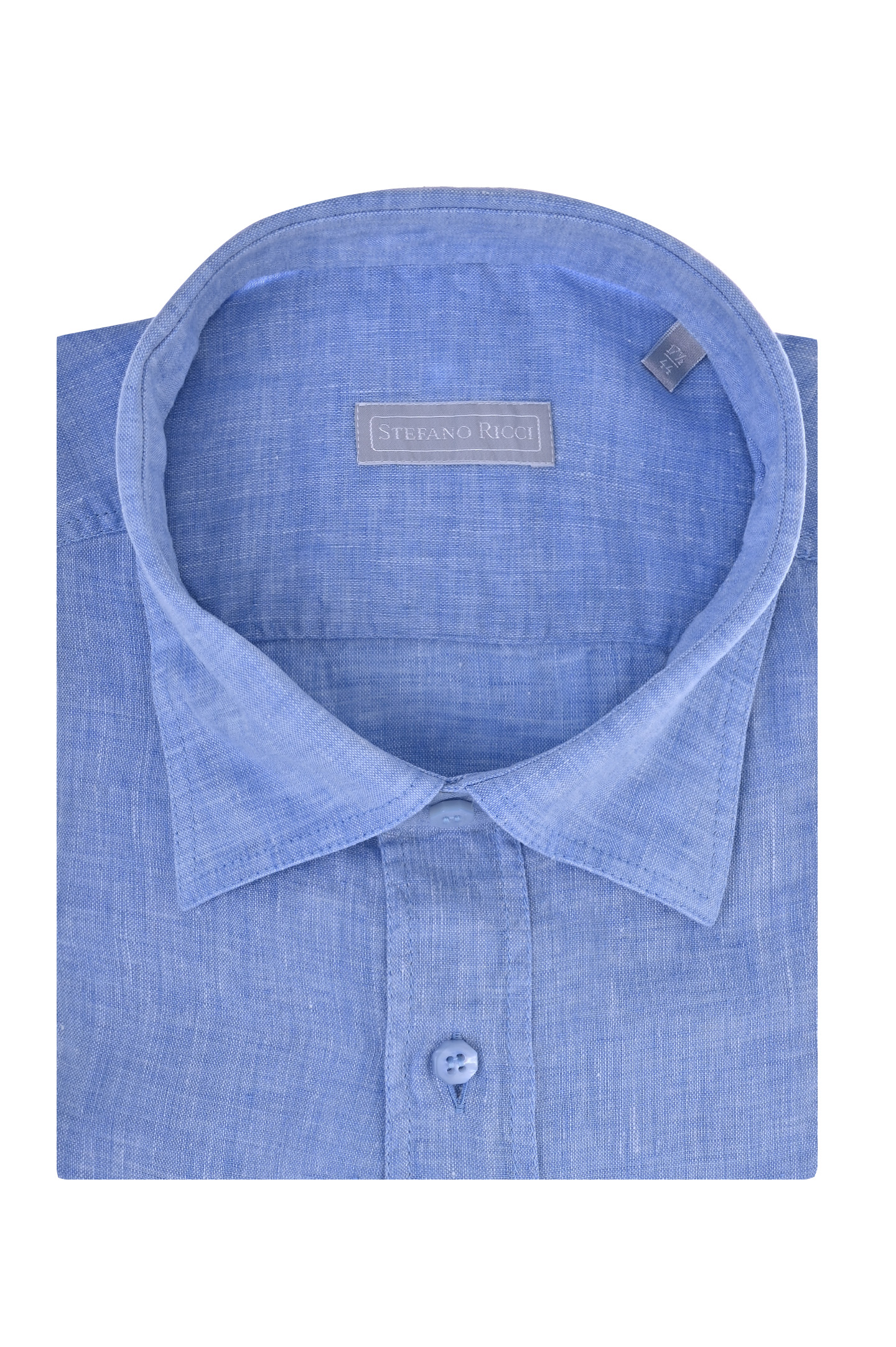 Рубашка STEFANO RICCI MC005949 L1950, цвет: Синий, Мужской