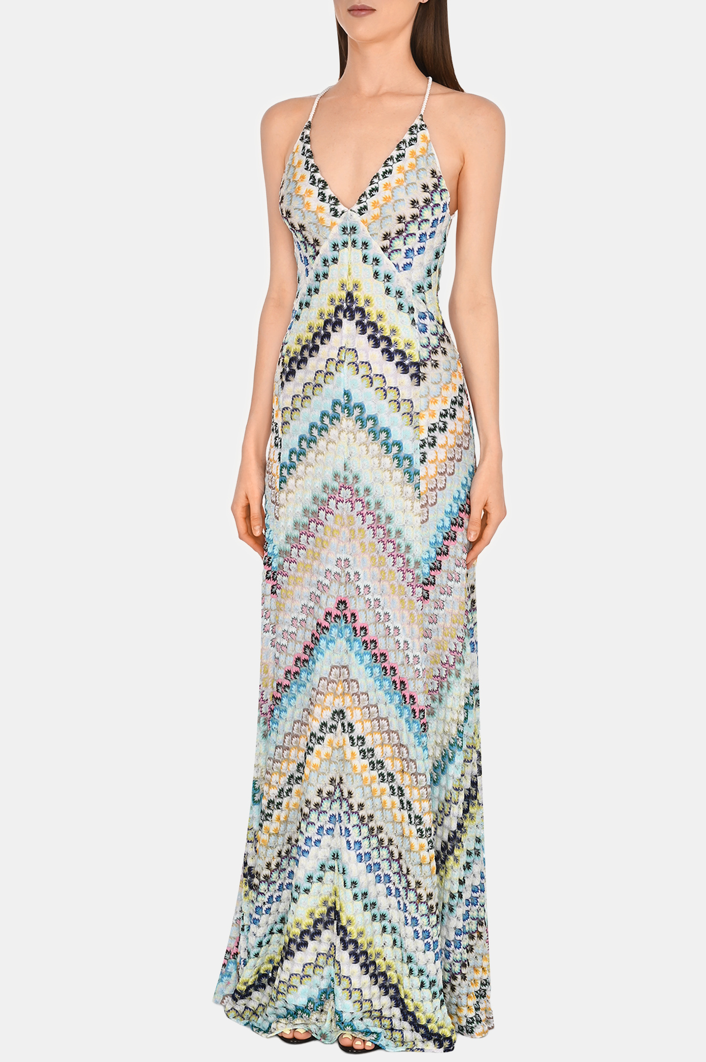 Платье MISSONI DS25SG3S-BR0133, цвет: Разноцветный, Женский
