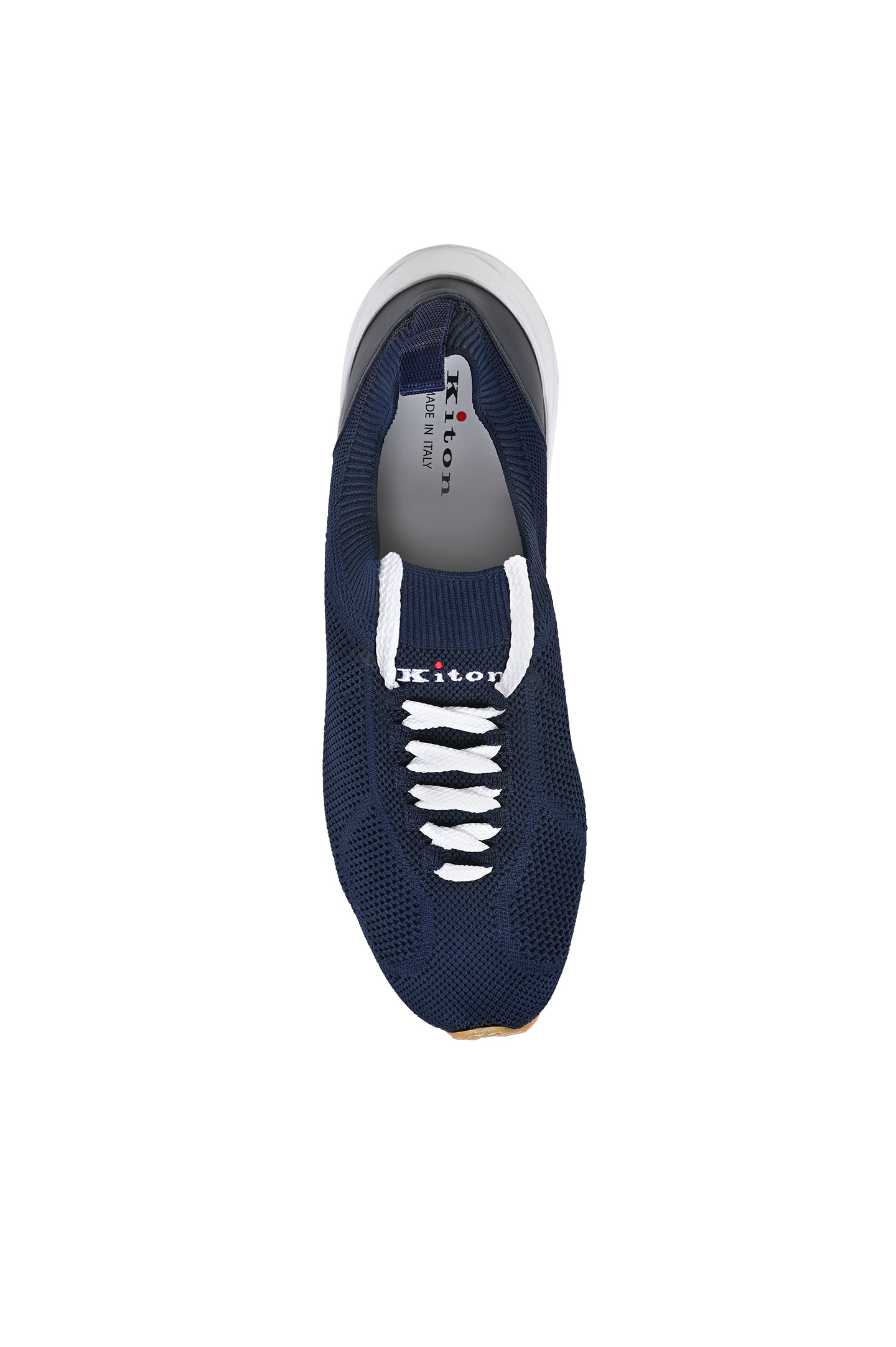 Кроссовки KITON USSA269N013380, цвет: Темно-синий, Мужской
