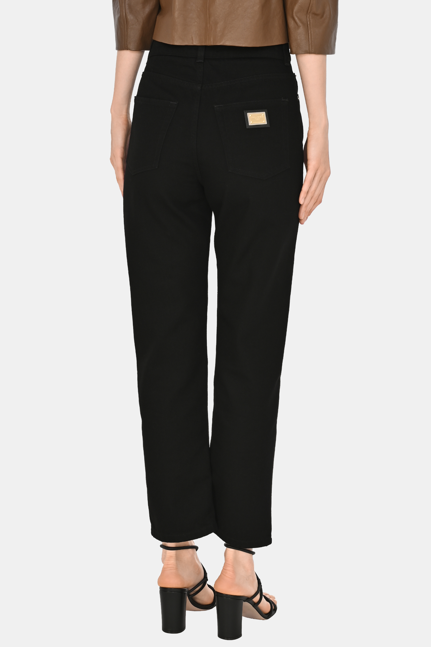 Джинсы DOLCE & GABBANA FTC7CD G8MM3, цвет: Черный, Женский