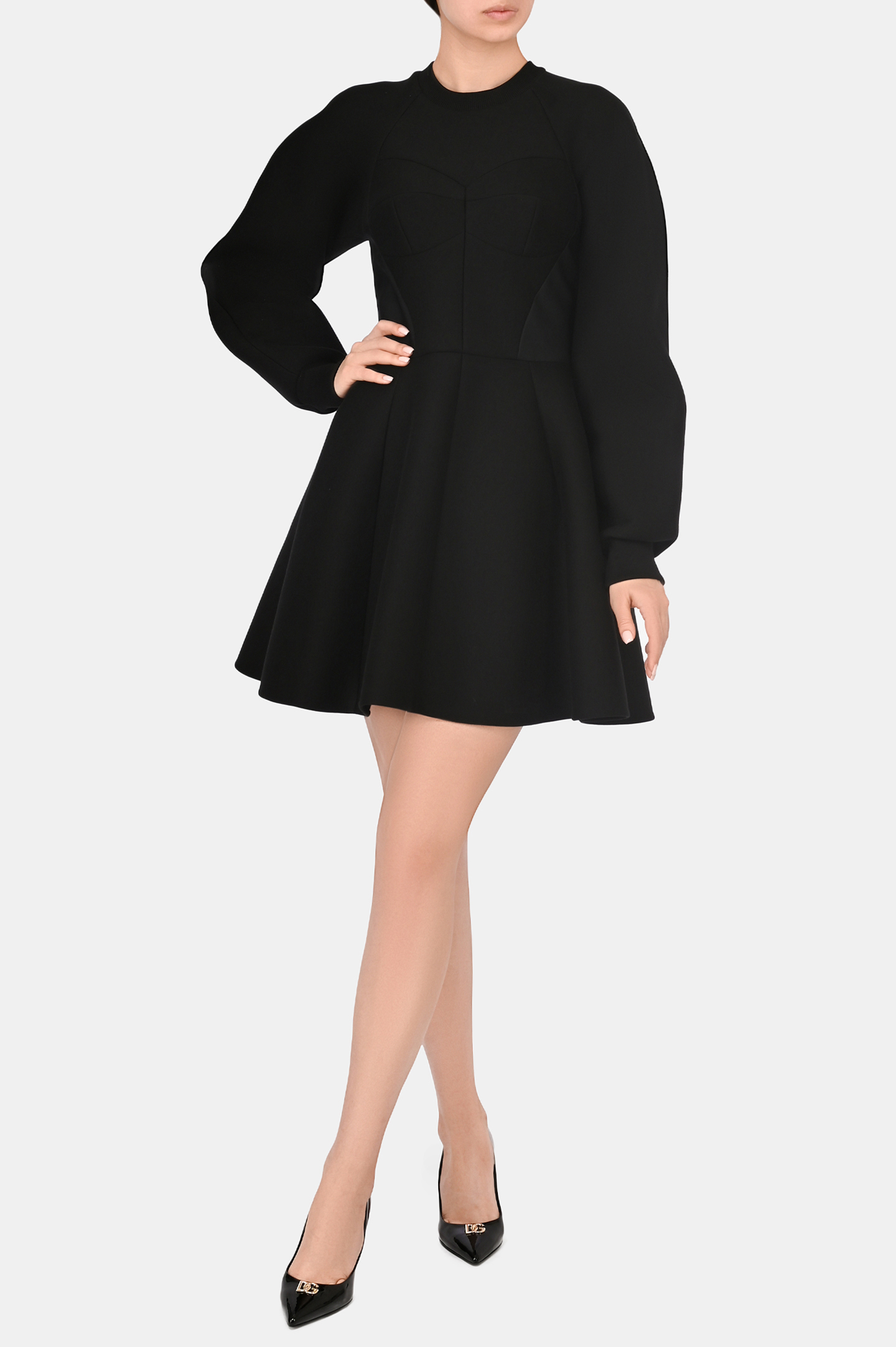 Платье DOLCE & GABBANA F6R6RT G7BDX, цвет: Черный, Женский