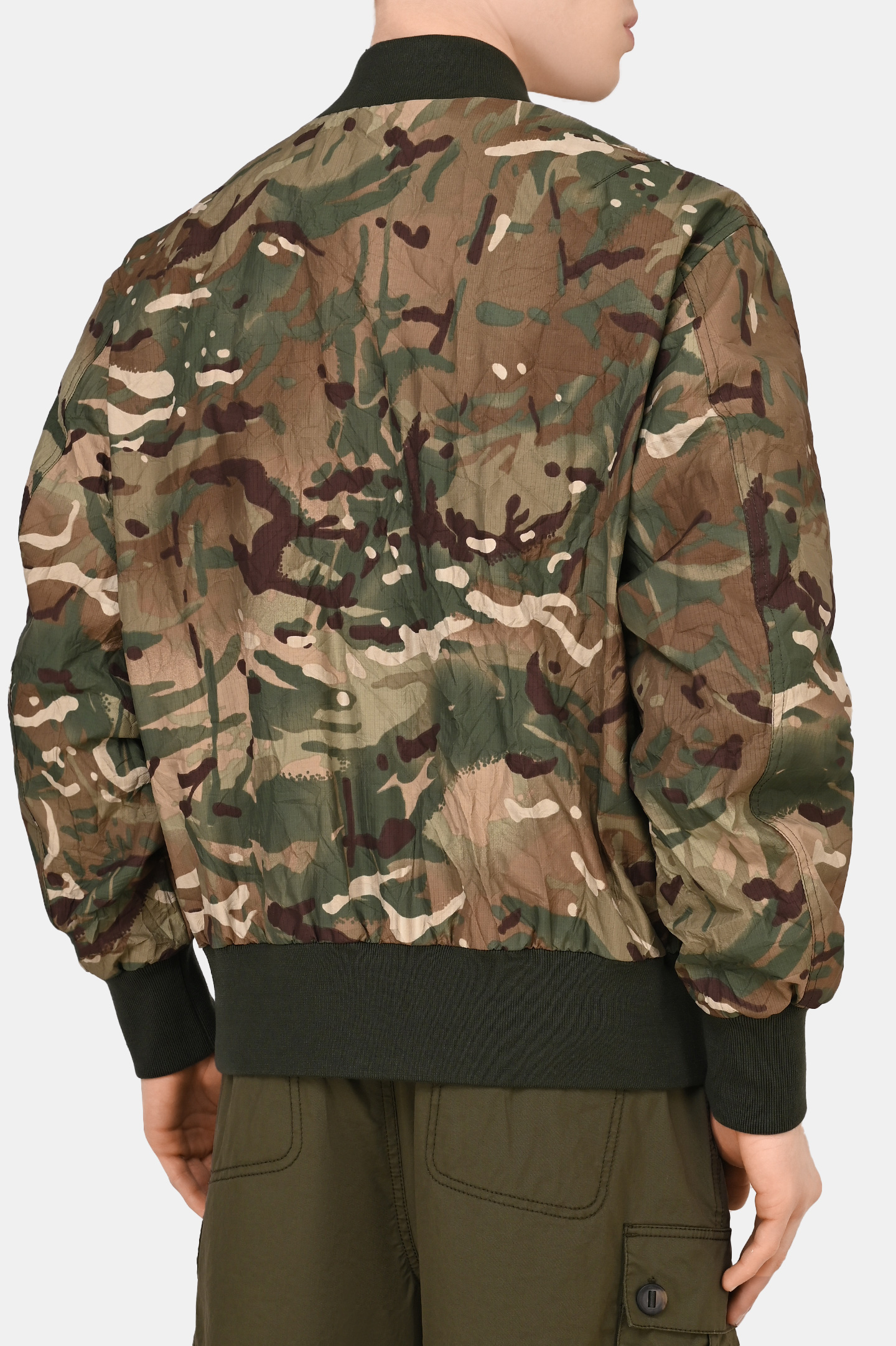Куртка DOLCE & GABBANA G9XC3T FSSG6, цвет: Зеленый, Мужской