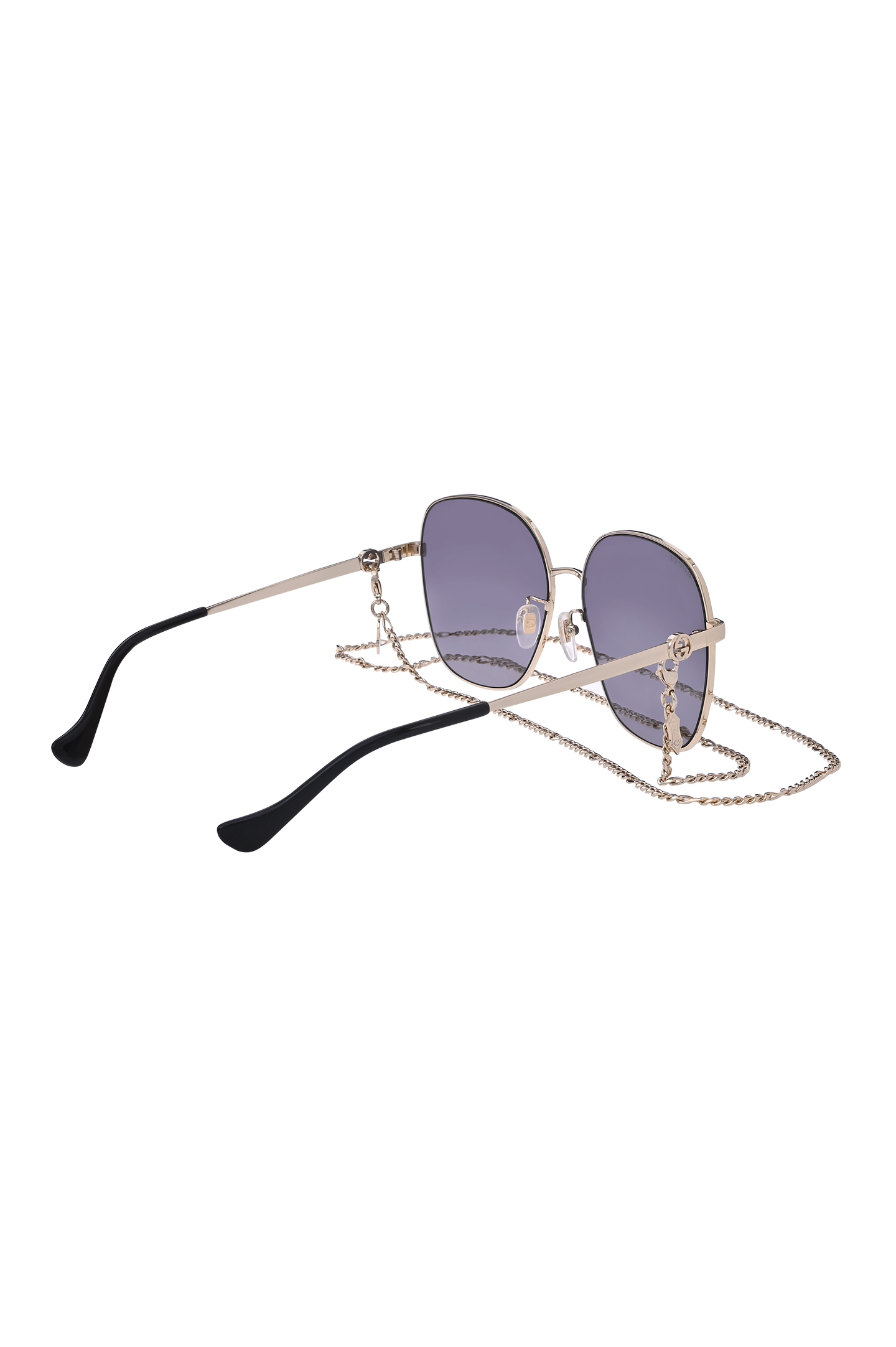 Солнцезащитные очки GUCCI 691301 I3331, цвет: Серый, Женский