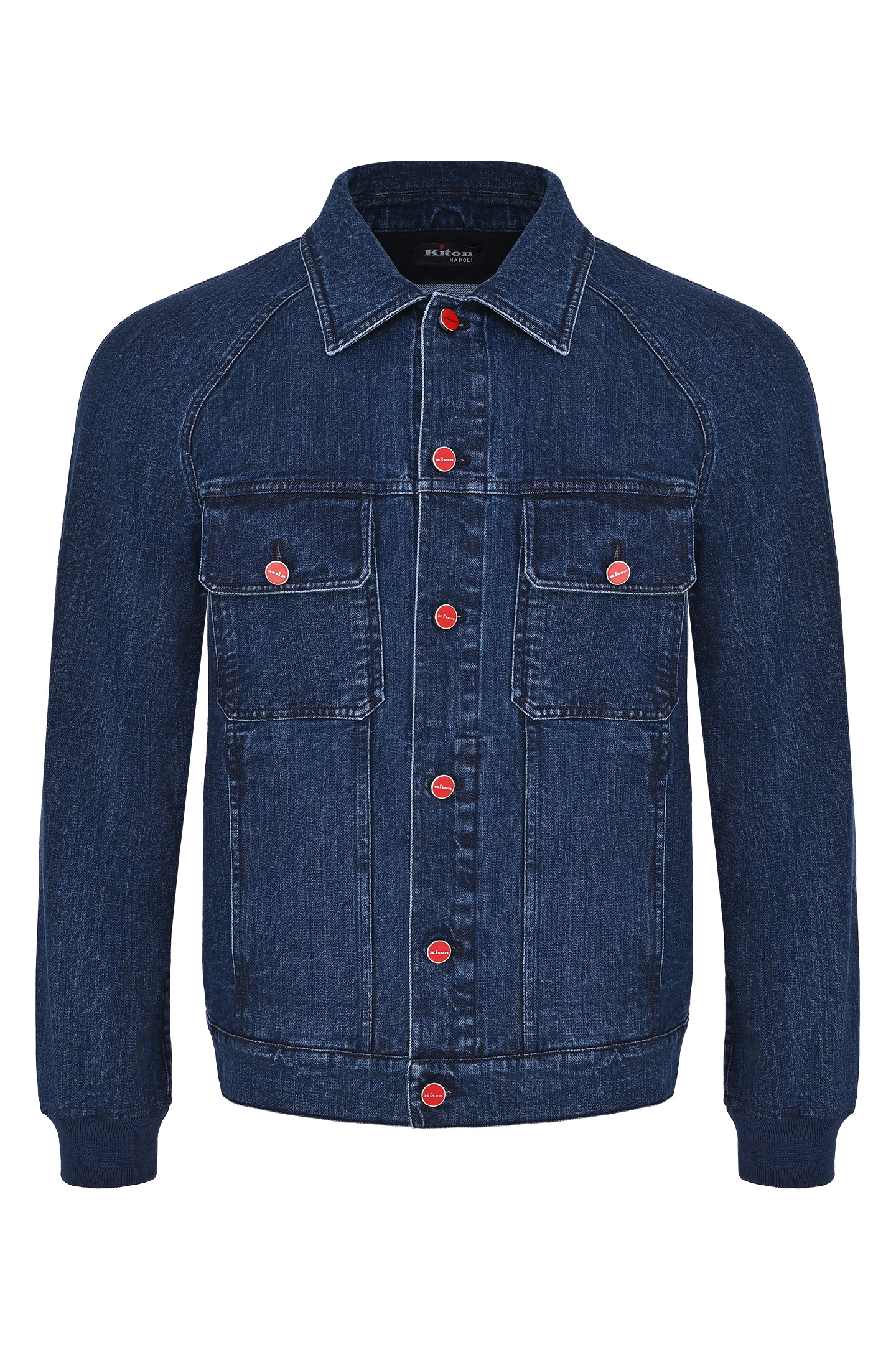 Куртка KITON UW1378V0853B0, цвет: Темно-синий, Мужской