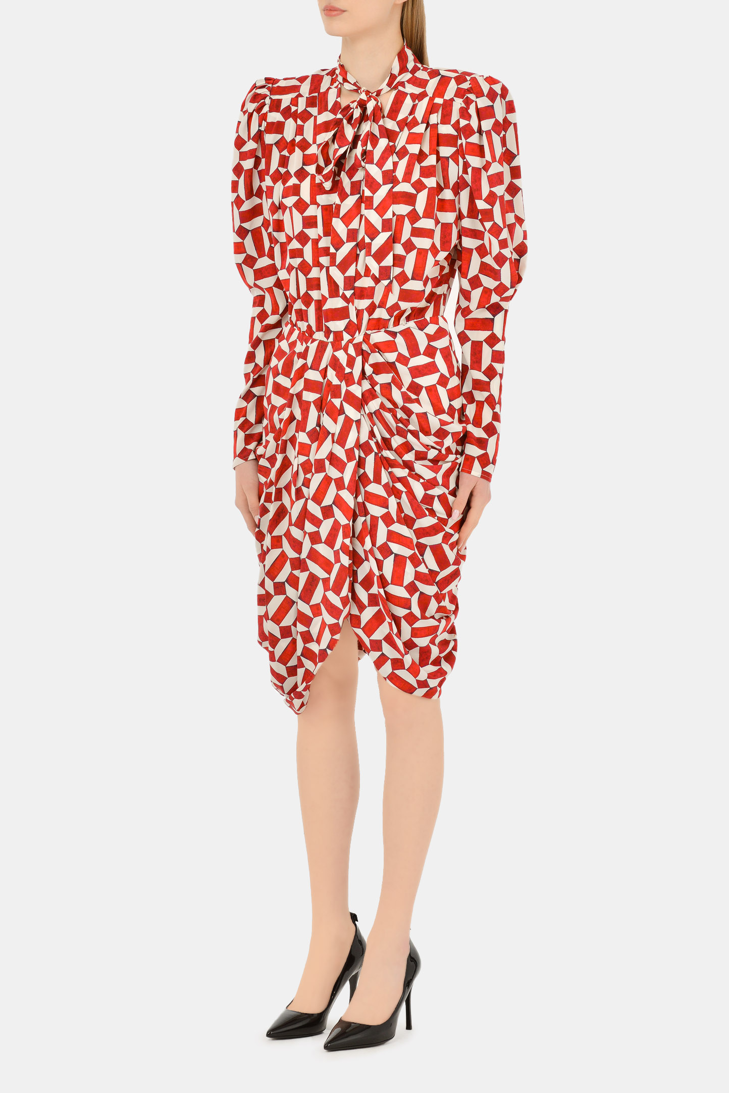 Платье ISABEL MARANT RO1954-21P021I, цвет: Красный, Женский