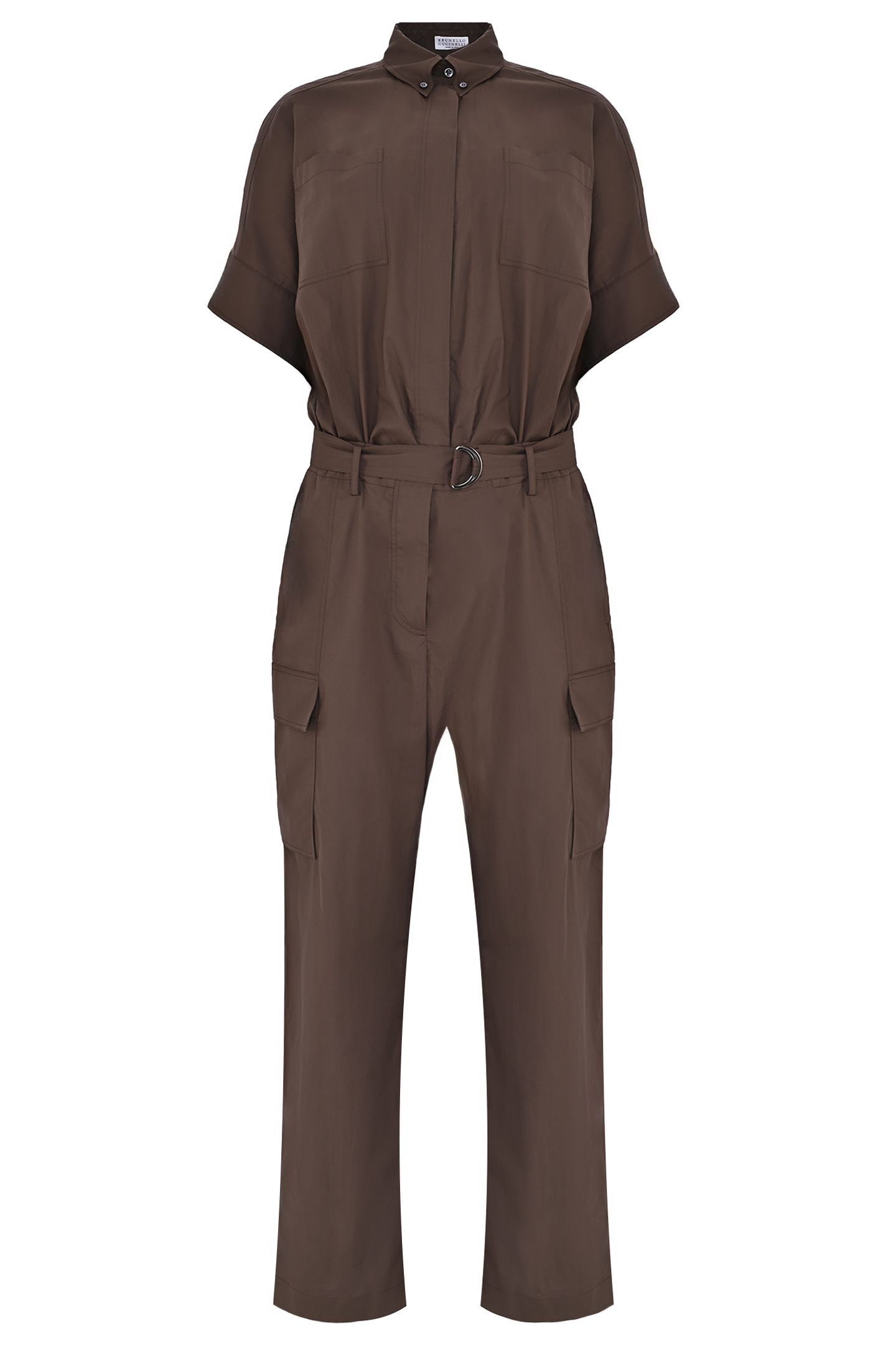 Комбинезон BRUNELLO  CUCINELLI M0H93HA999, цвет: Темно-коричневый, Женский