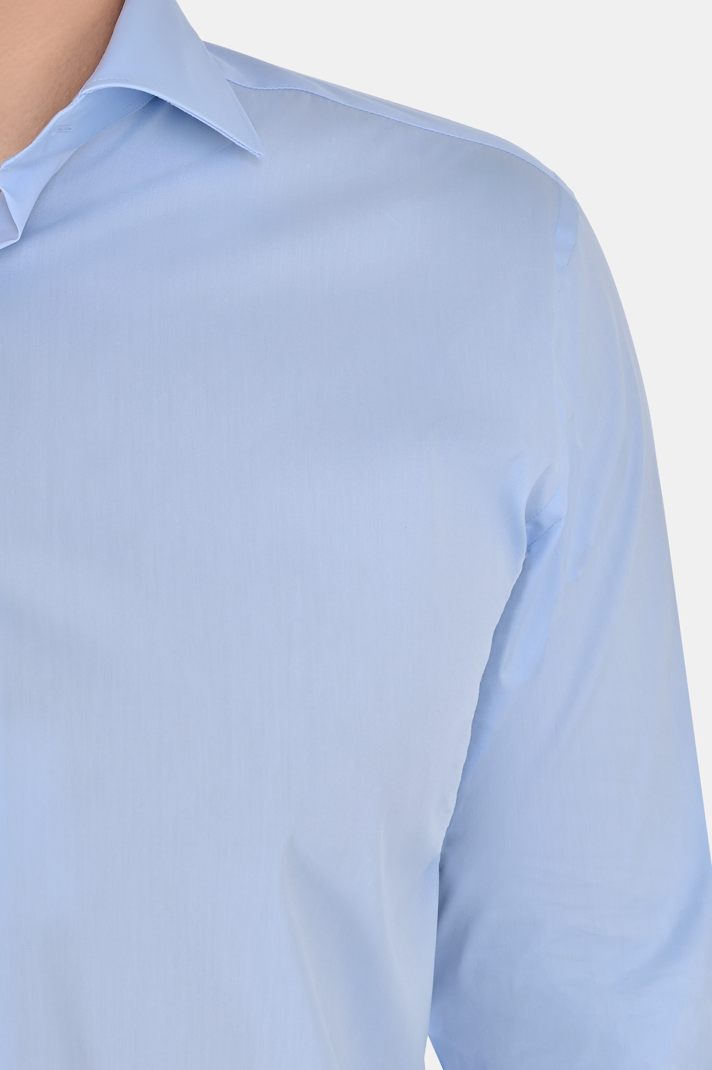 Рубашка CANALI GA01222 7C3TX, цвет: Голубой, Мужской