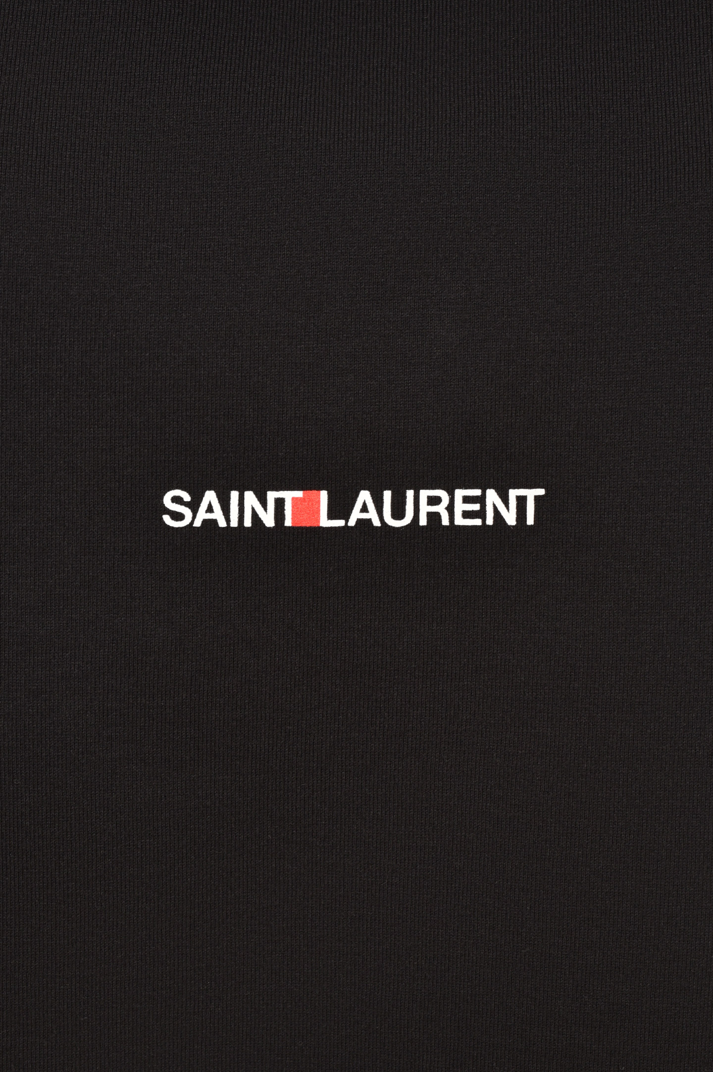 Футболка SAINT LAURENT 460876 YB2DQ 1000, цвет: Черный, Женский