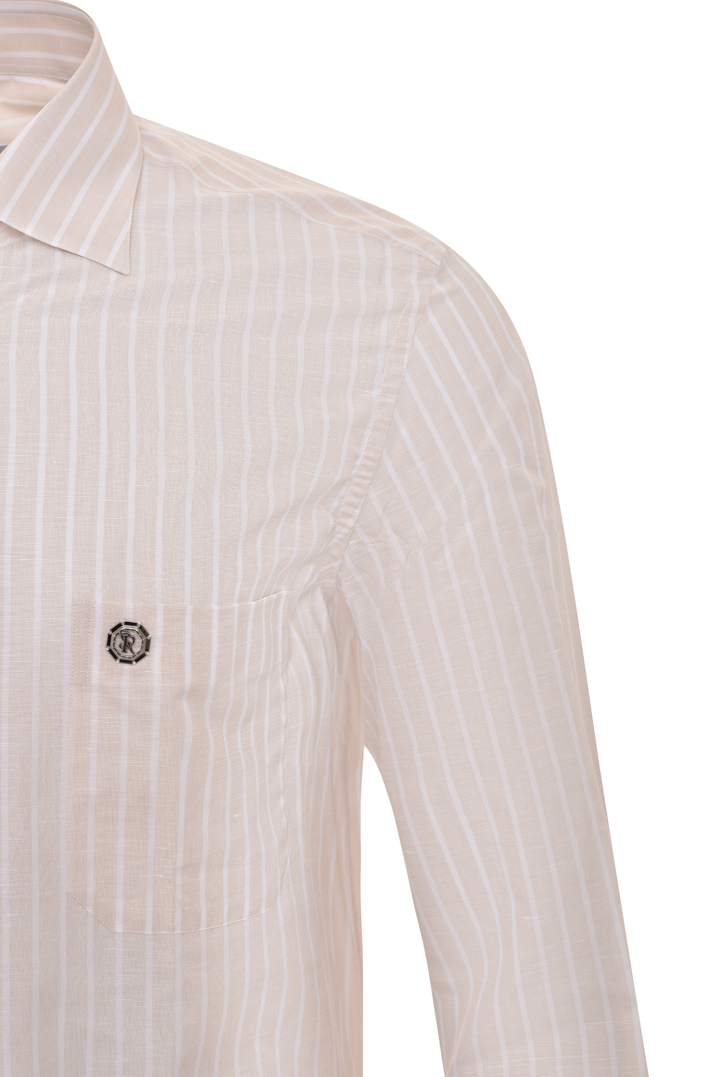 Рубашка STEFANO RICCI MC005694 R2359, цвет: Бежевый, Мужской