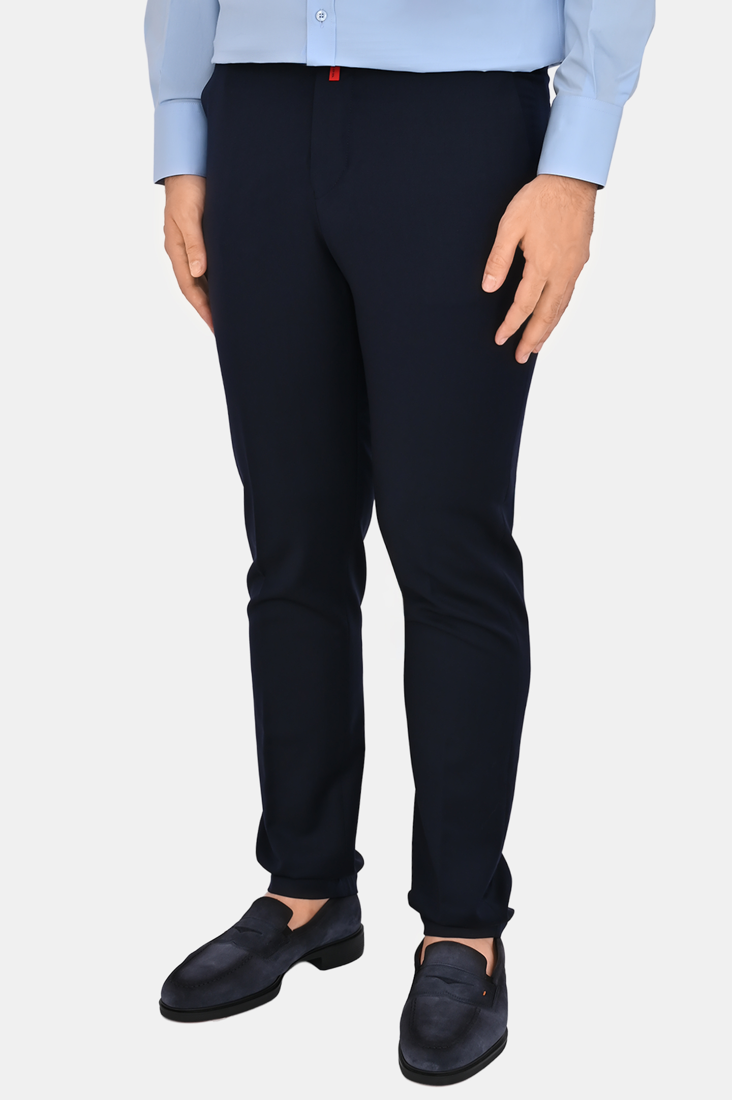 Брюки KITON UFPPEK0630F0, цвет: Темно-синий, Мужской