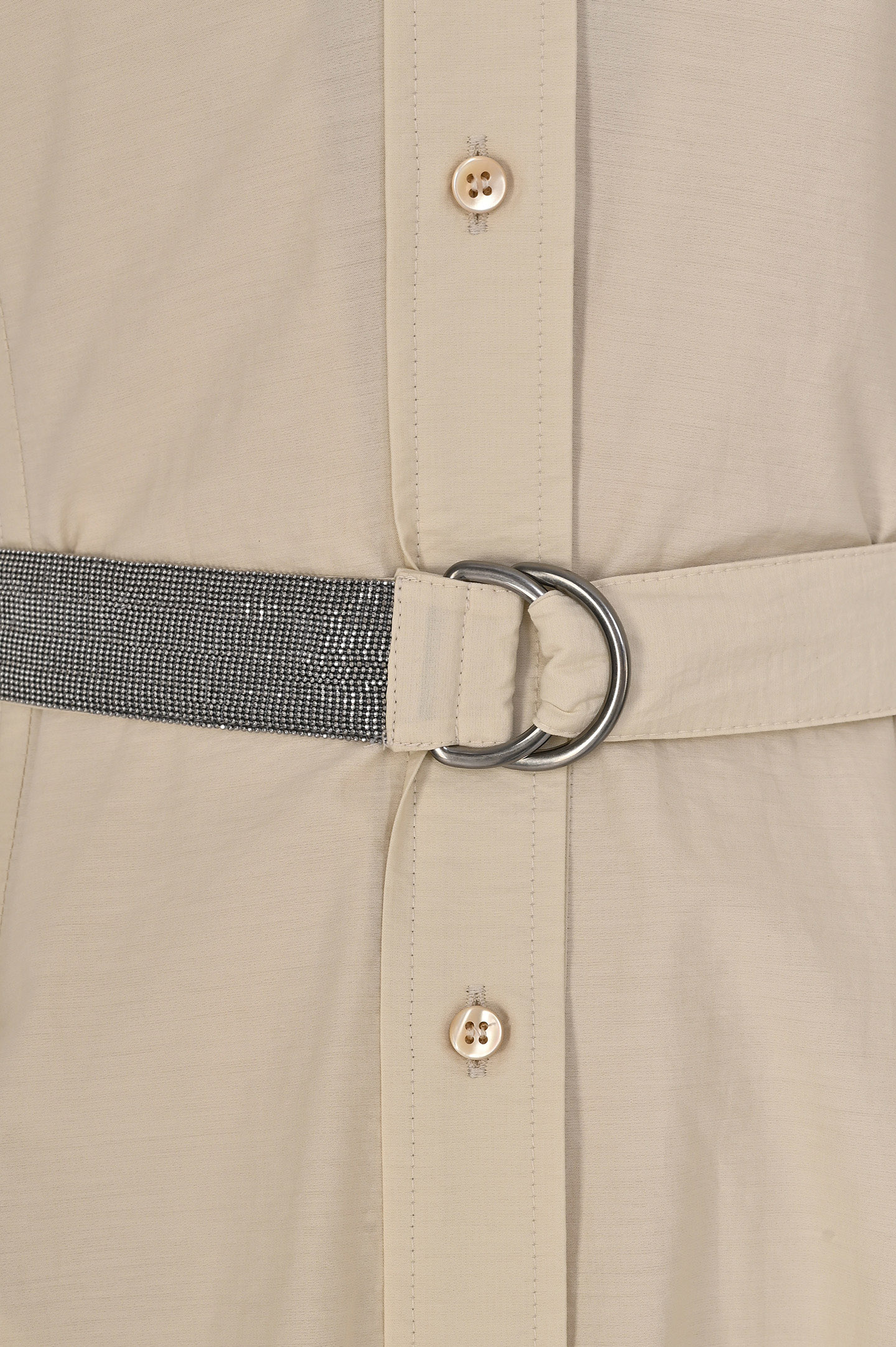 Платье+пояс BRUNELLO  CUCINELLI M0F79AHB46, цвет: Молочный, Женский