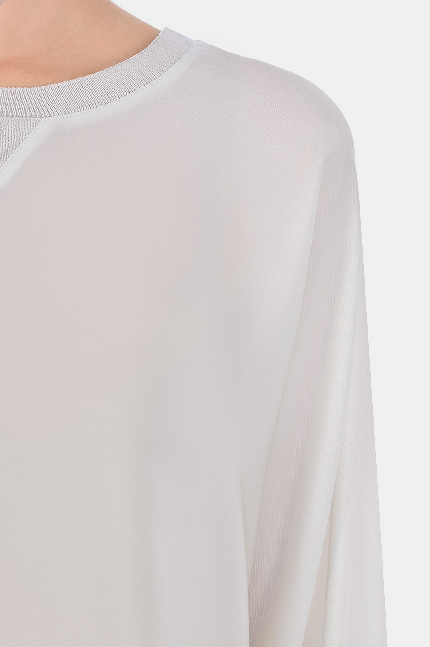Блуза LORENA ANTONIAZZI P2461TS43A, цвет: Белый, Женский