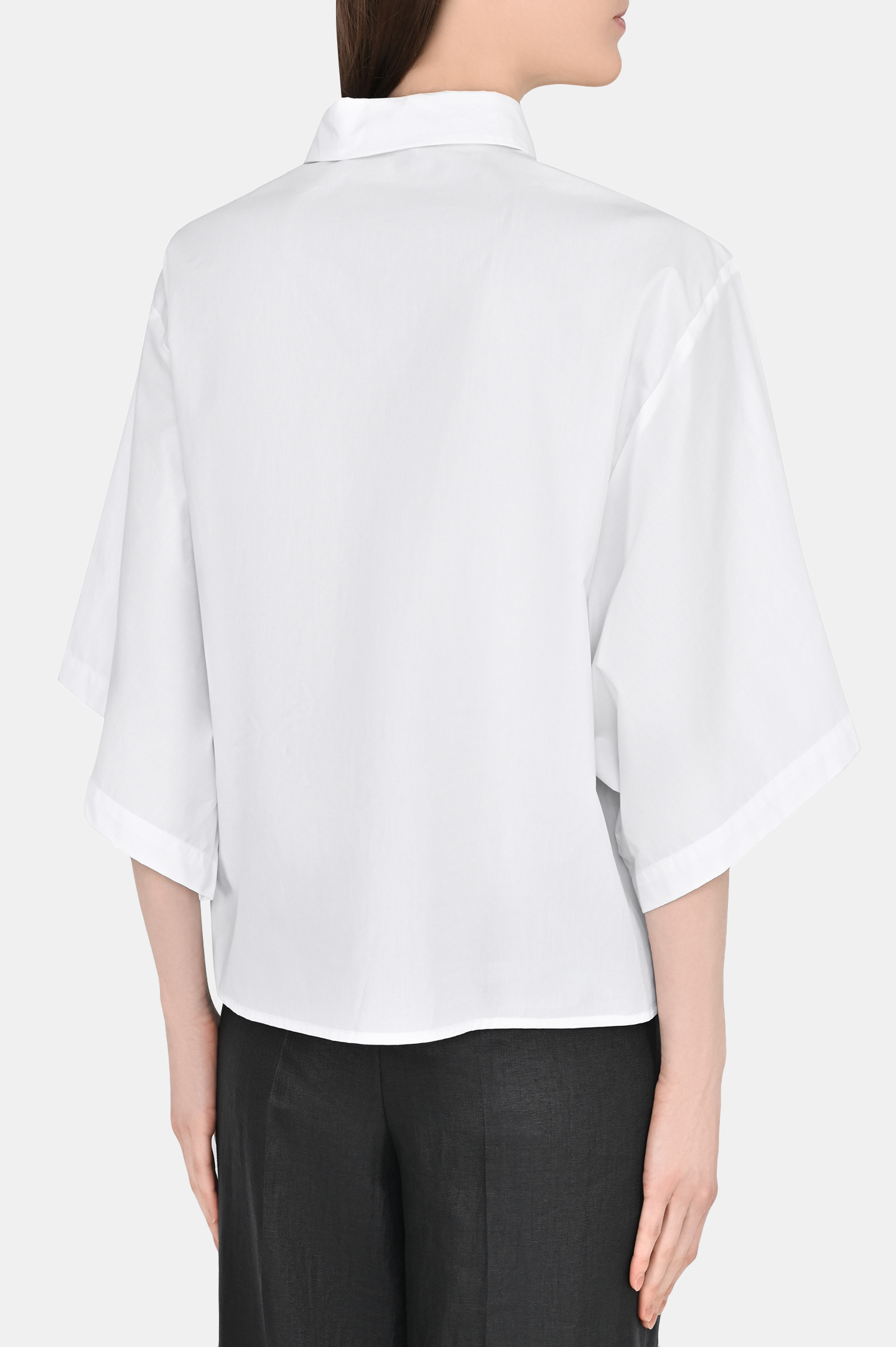 Блуза FABIANA FILIPPI CAD273B646I809, цвет: Белый, Женский