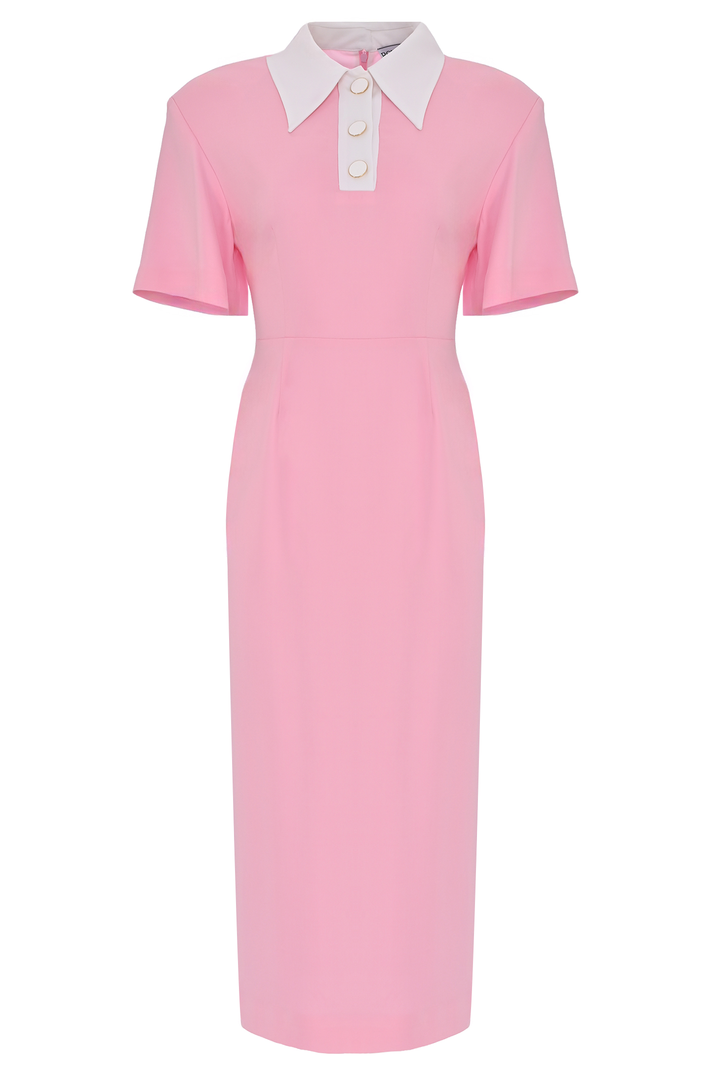 Платье ROWEN ROSE DRS_RR271_L, цвет: Розовый, Женский