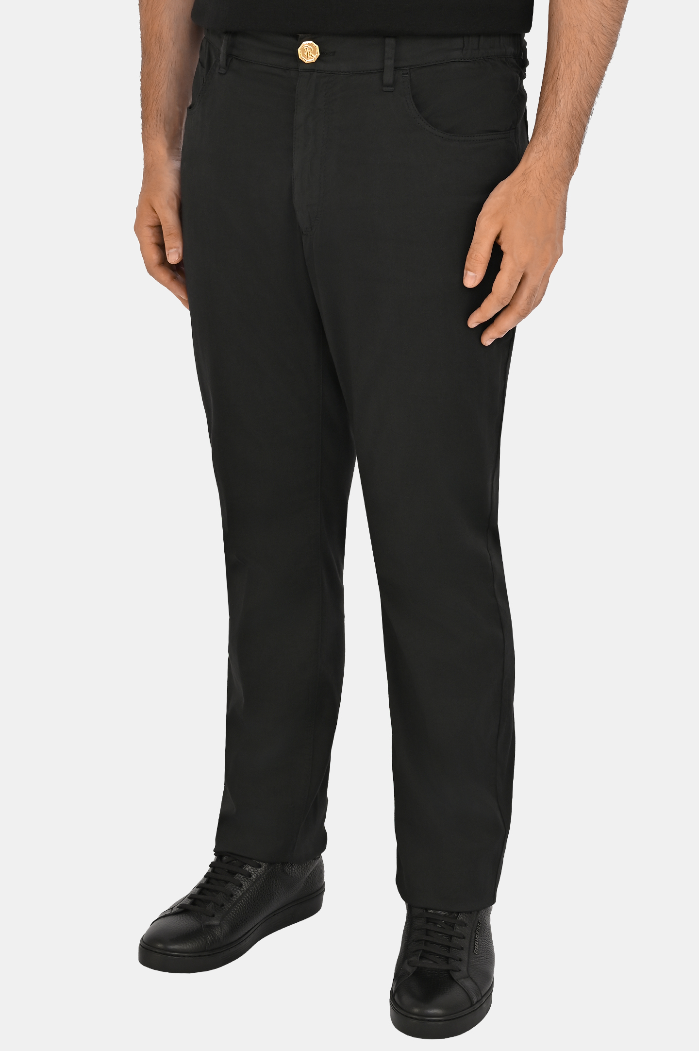 Брюки STEFANO RICCI M8T51B0070 TFANT, цвет: Черный, Мужской