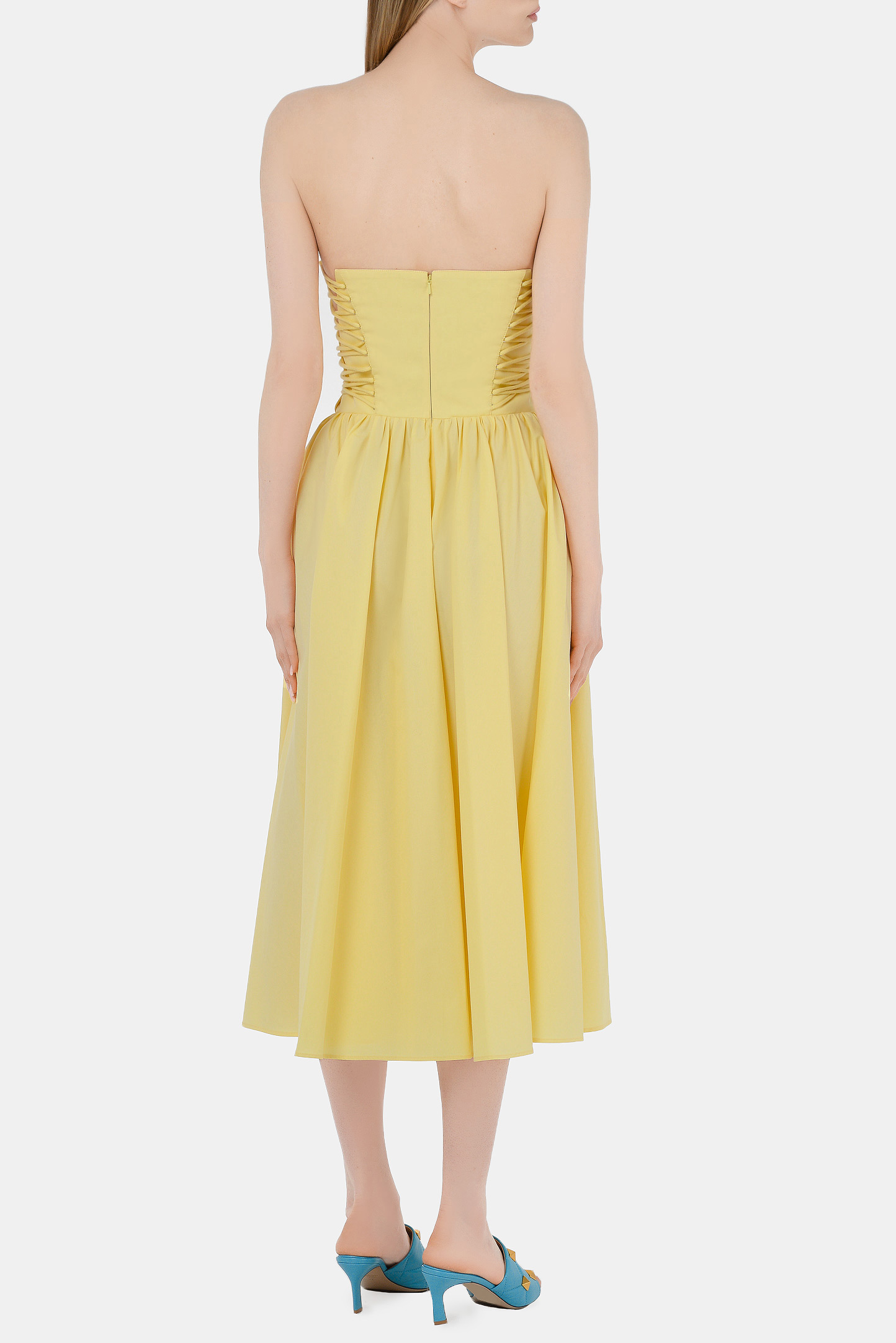 Платье PHILOSOPHY DI LORENZO SERAFINI A0411-2119, цвет: Желтый, Женский