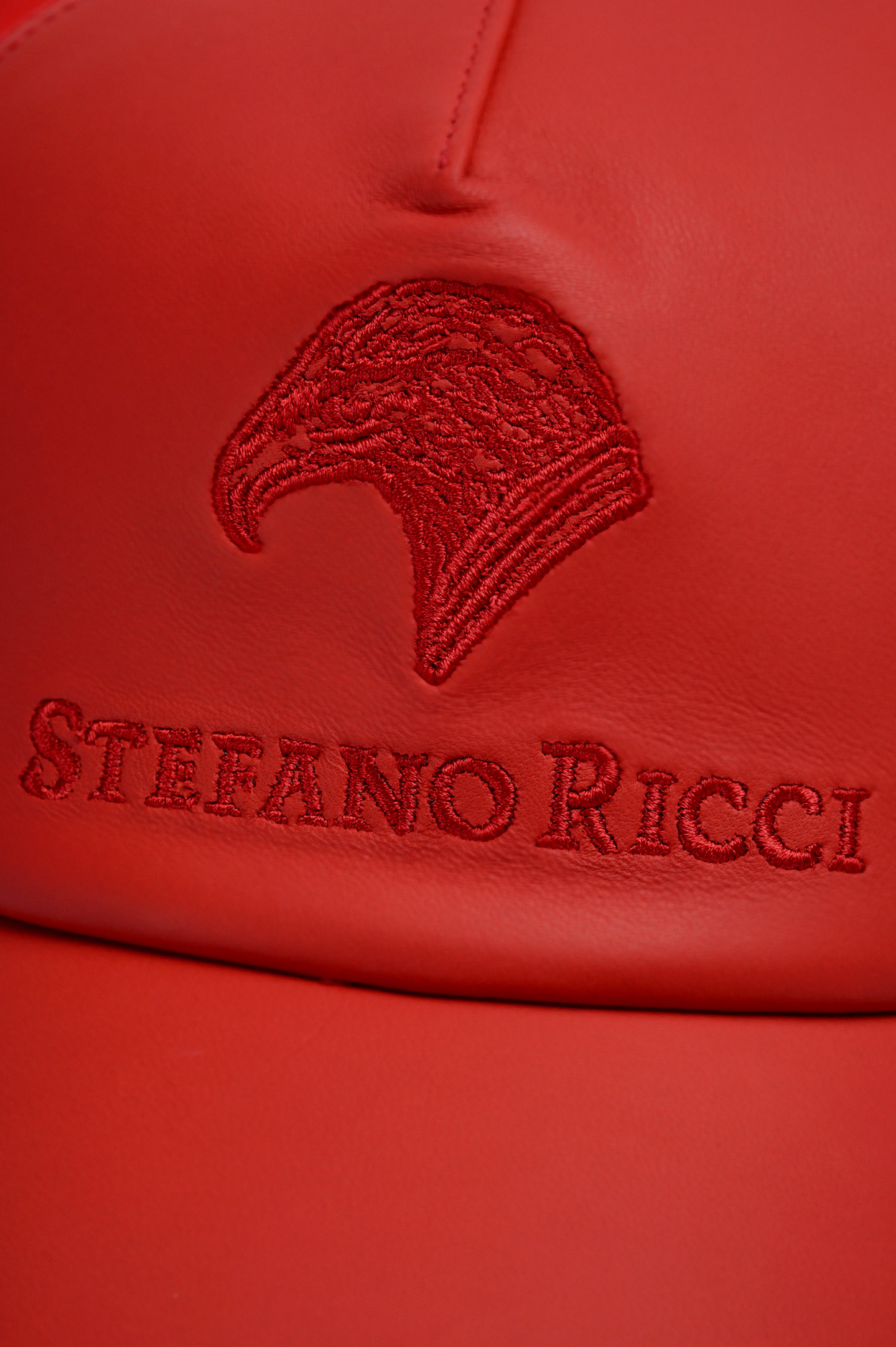 Кепка STEFANO RICCI MVF5569 NOSET2, цвет: Красный, Мужской