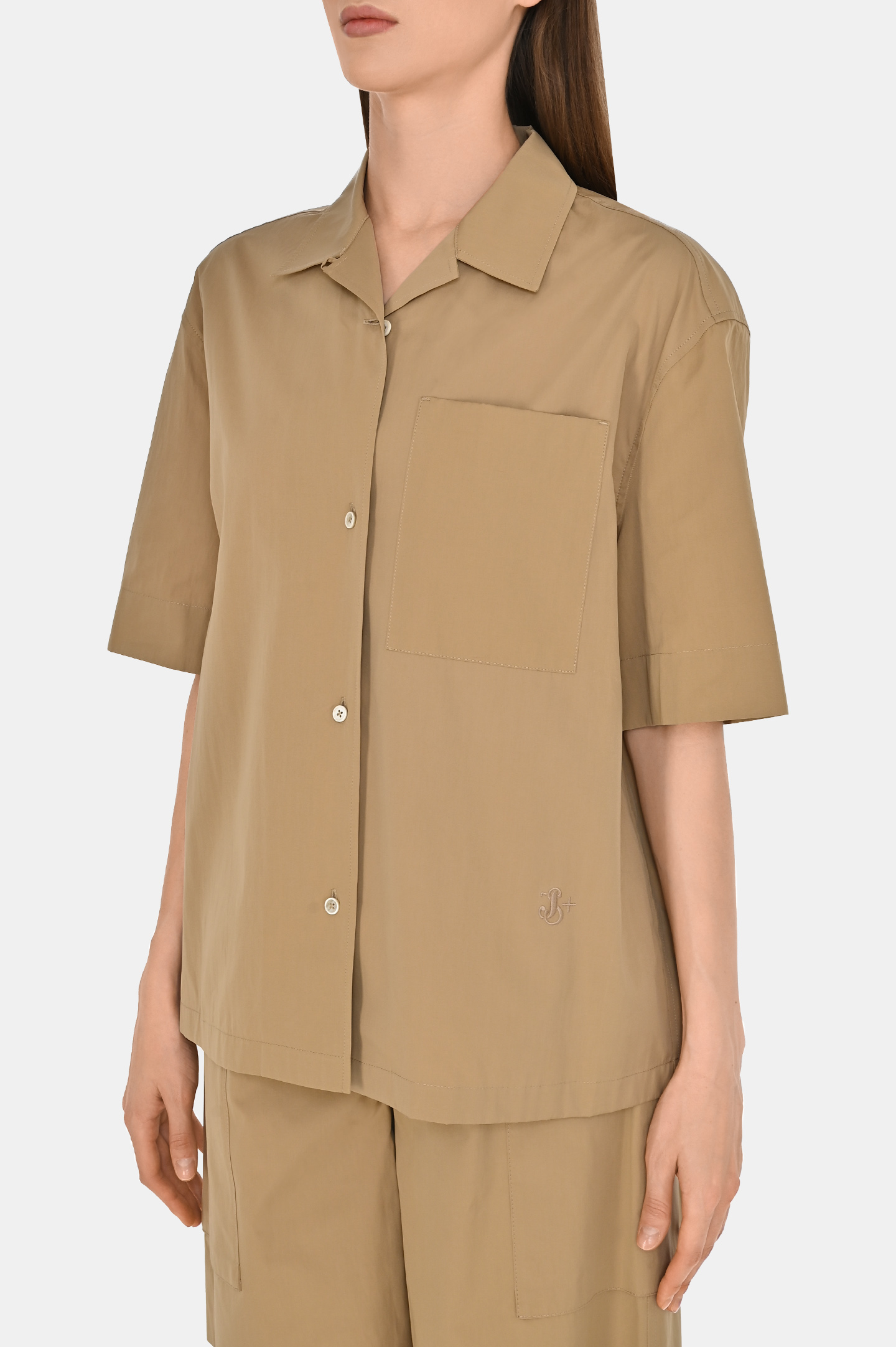 Блуза JIL SANDER J40DL0164, цвет: Бежевый, Женский