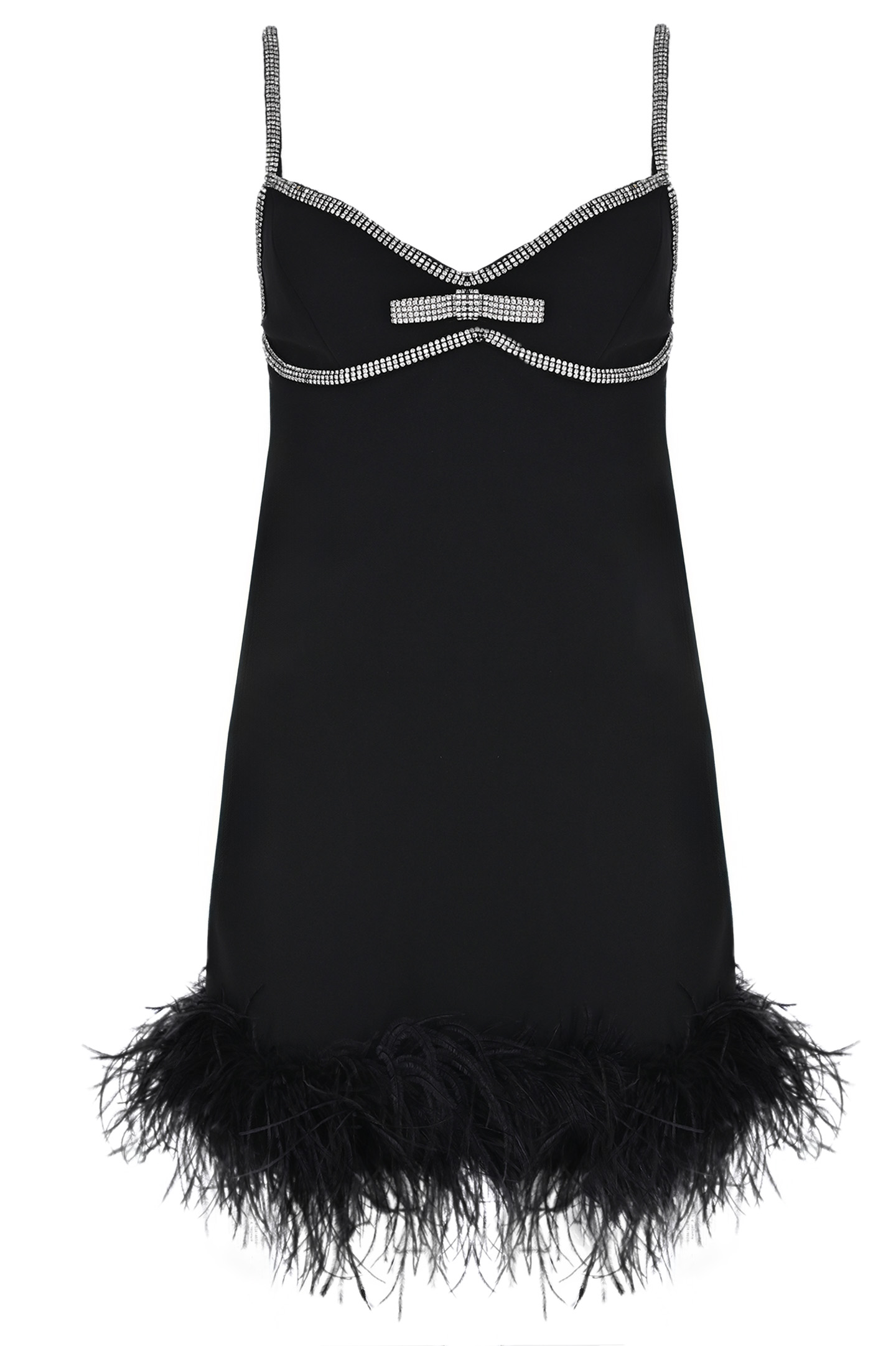 Платье SELF PORTRAIT RS24146SB, цвет: Черный, Женский