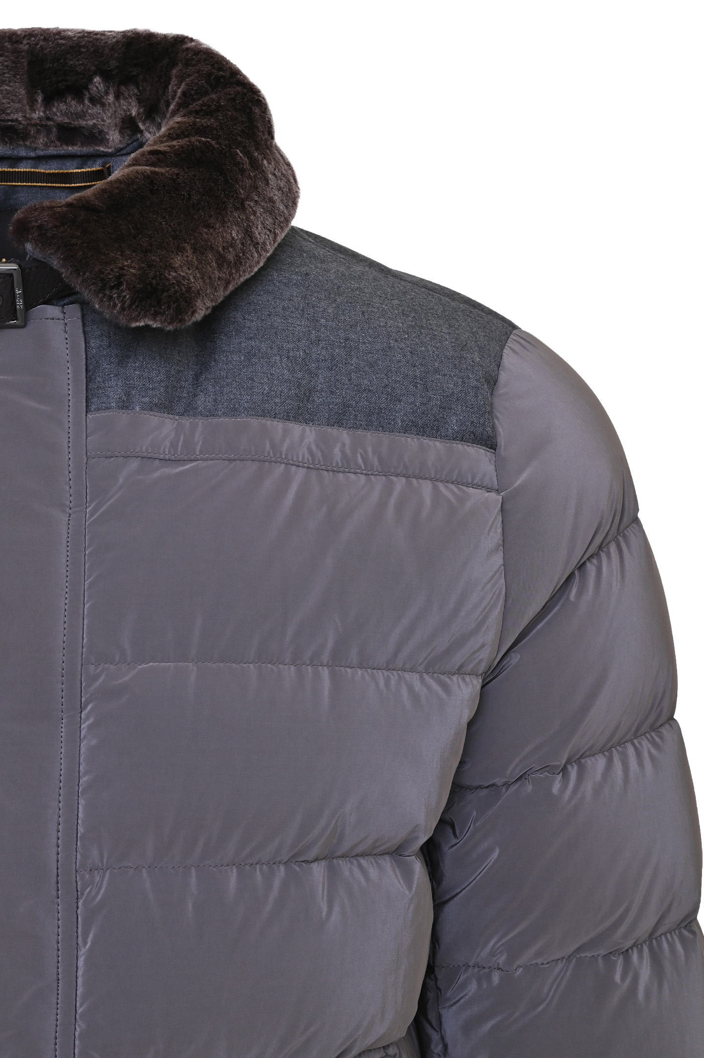Куртка MOORER VIANI-OS, цвет: Серый, Мужской