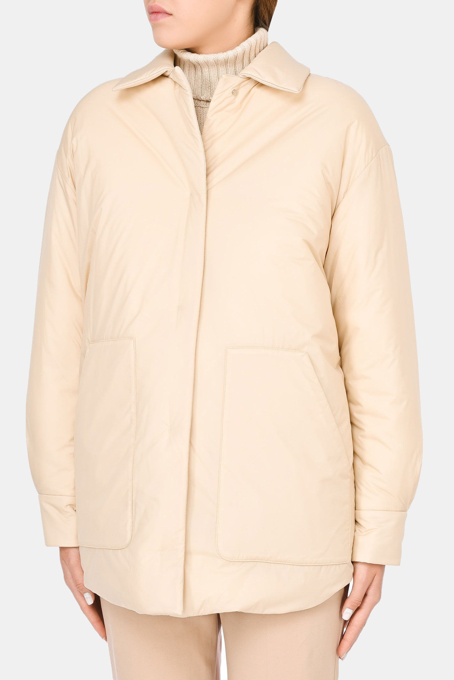Куртка LORO PIANA F1-FAL7249, цвет: Молочный, Женский