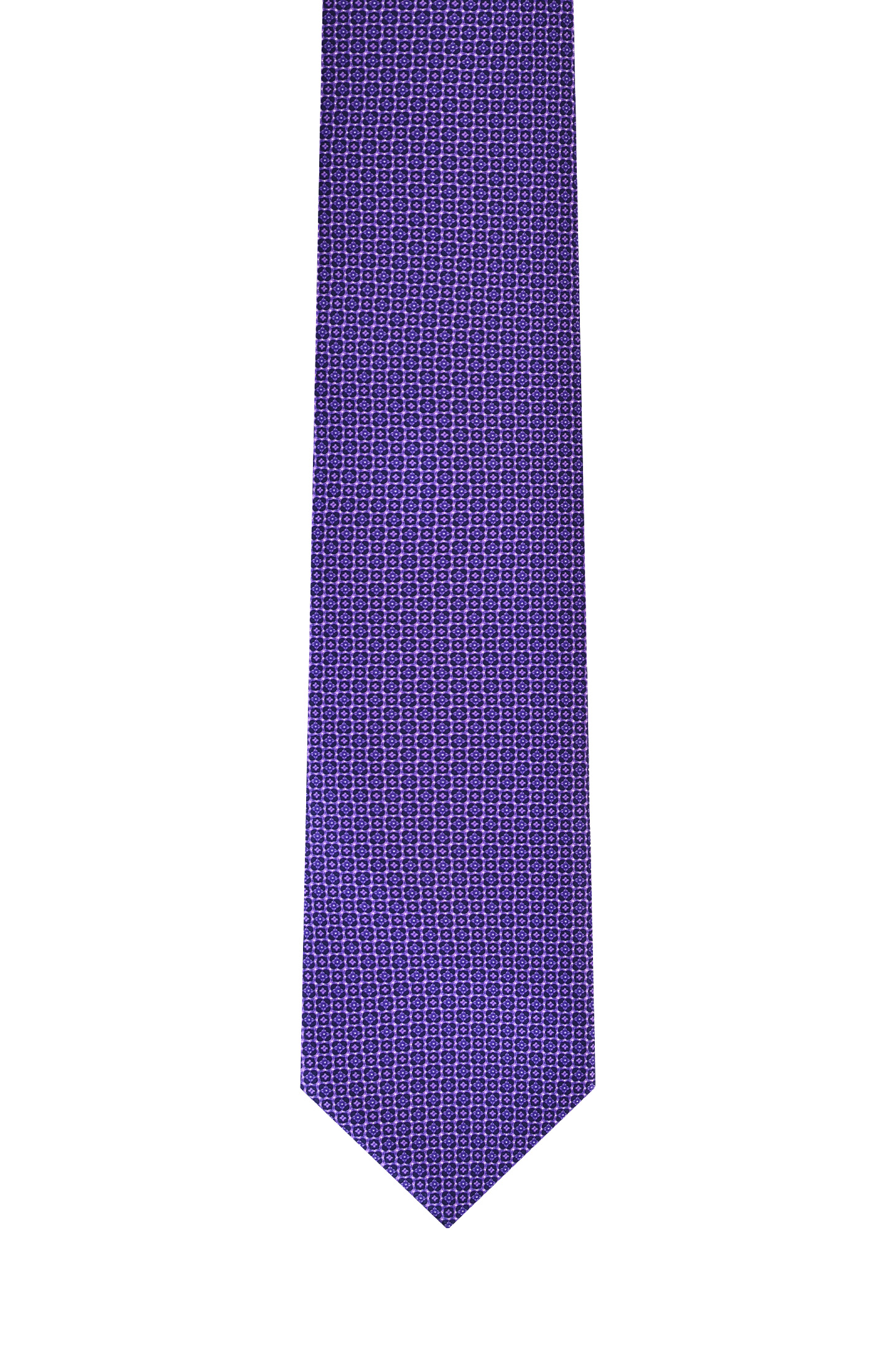 Галстук из шелка STEFANO RICCI CX 49014, цвет: Фиолетовый, Мужской