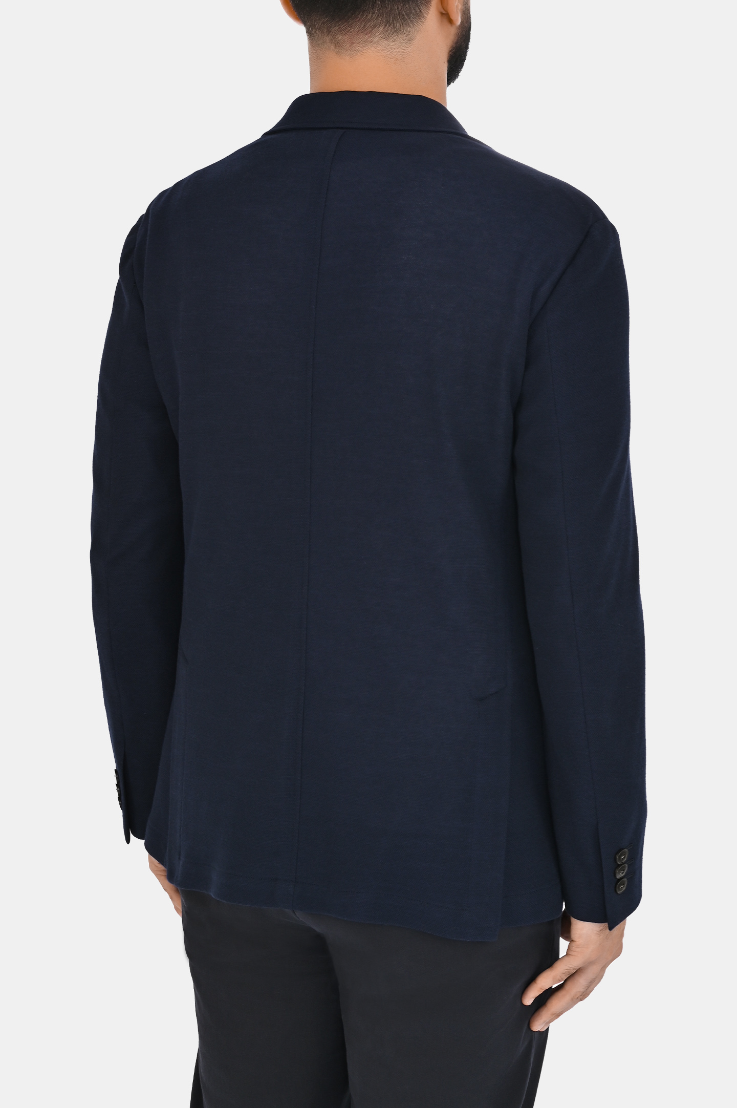 Пиджак CANALI JJ01974 J0147, цвет: Темно-синий, Мужской